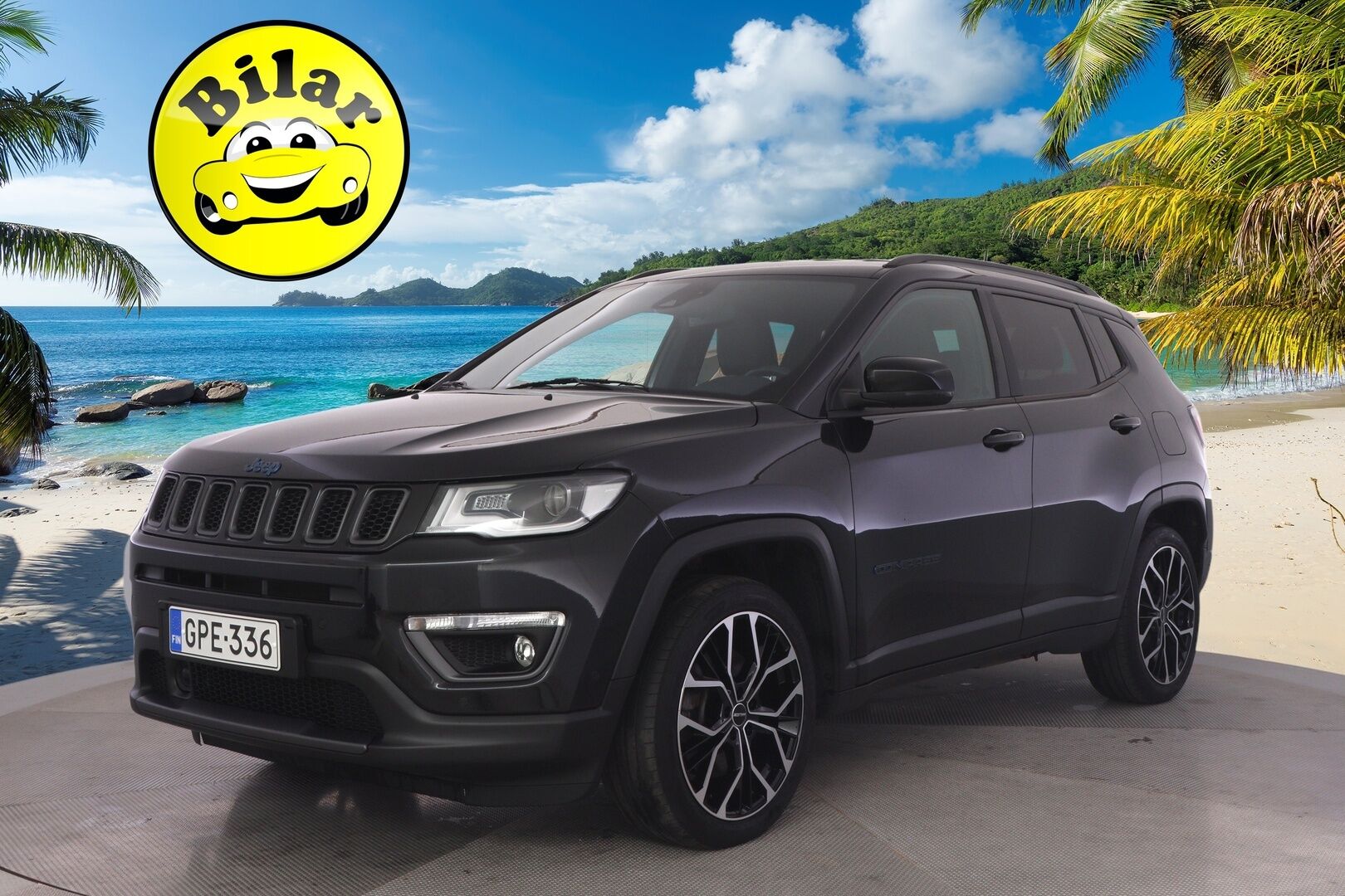 Jeep Compass 2020 COMPASS Monikäyttöajoneuvo (AF) 5ov 1332cm3 A - * Alpine Audio | Vakionopeudensäädin | P-Kamera | Koukku | Xenon | Navi *