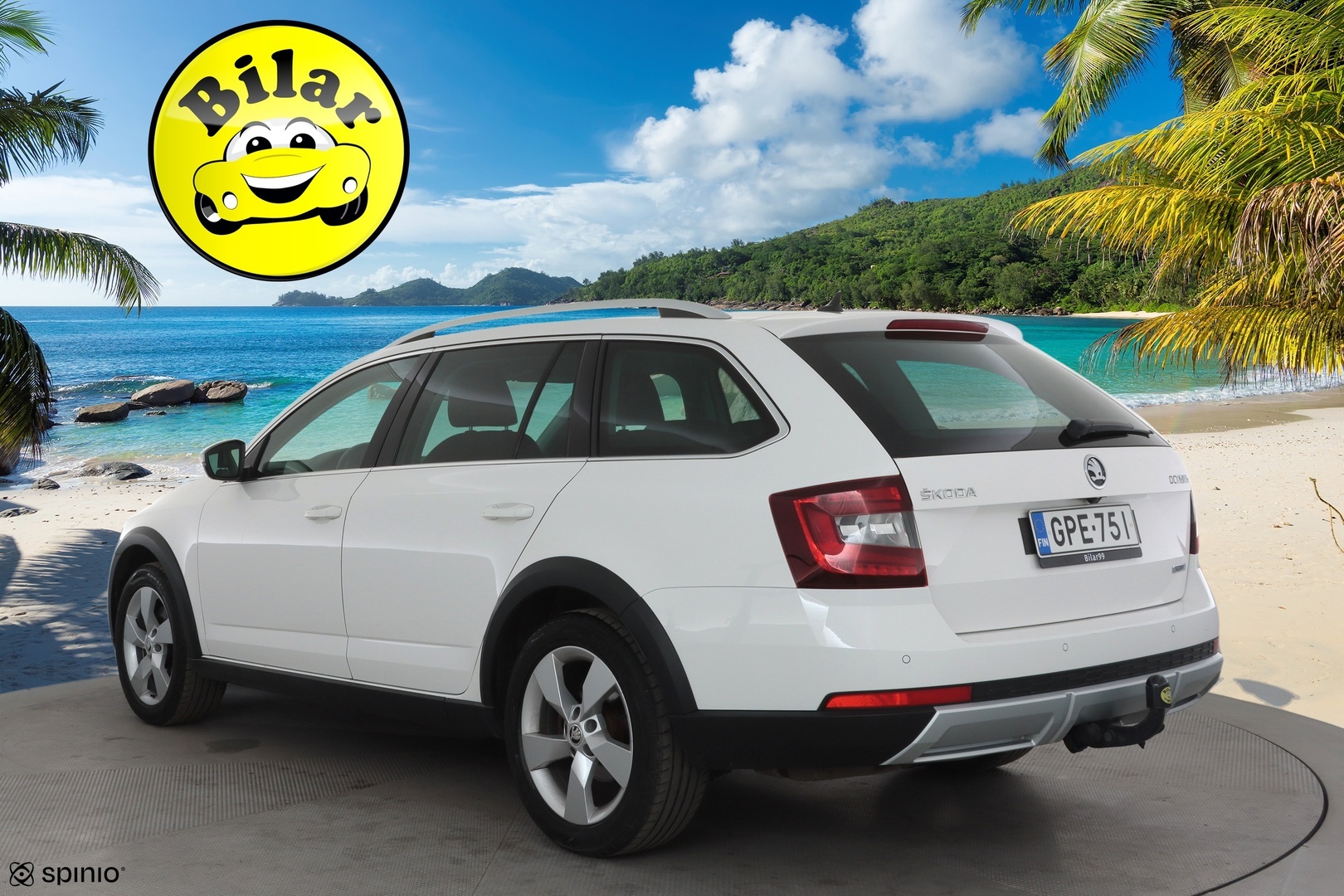 Skoda Octavia 2018 Combi 1,8TSI 4X4 Scout DSG * ACC / Webasto / Koukku / LED / P.Kamera / Apple&Android * - Kahdet Renkaat