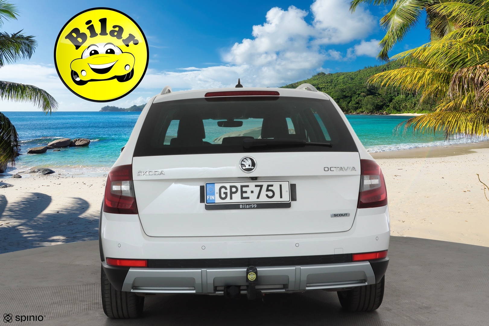 Skoda Octavia 2018 Combi 1,8TSI 4X4 Scout DSG * ACC / Webasto / Koukku / LED / P.Kamera / Apple&Android * - Kahdet Renkaat