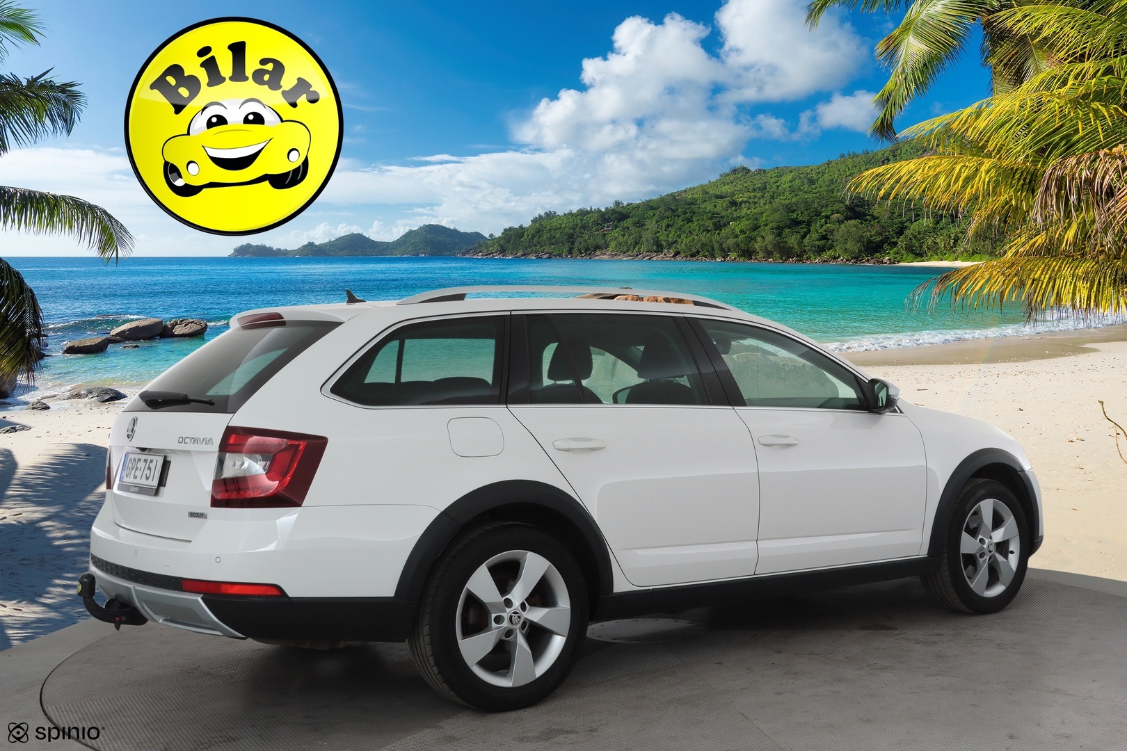 Skoda Octavia 2018 Combi 1,8TSI 4X4 Scout DSG * ACC / Webasto / Koukku / LED / P.Kamera / Apple&Android * - Kahdet Renkaat