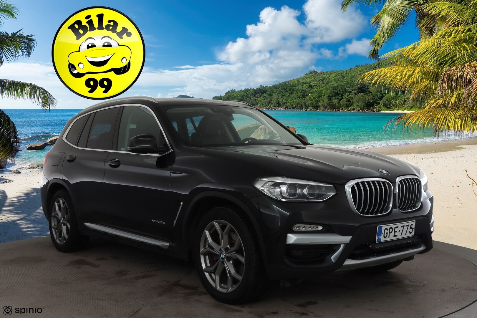 BMW X3 2018 G01 xDrive20d A Business Xline * Koukku / Vakkari / Lohko+SIsä / Sporttipenkit / Navi / Digimittaristo / LED *