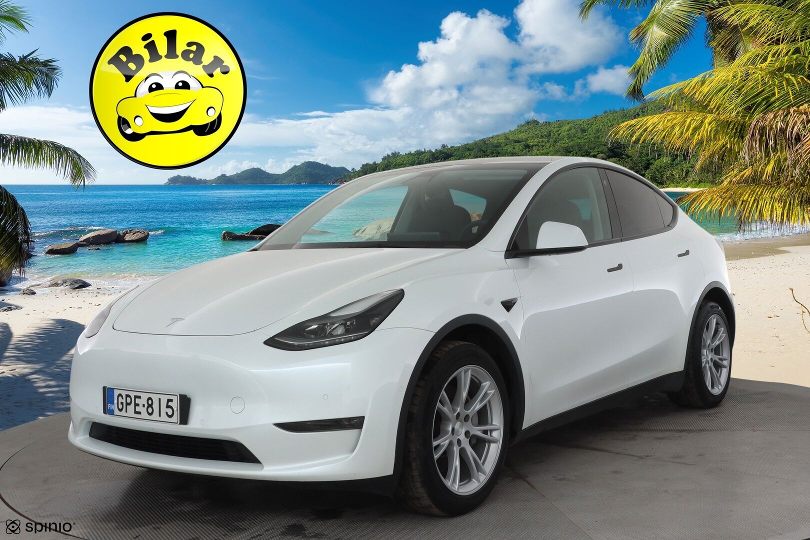 Tesla Model Y 2022 Long Range - | Koukku | ILP | Lasikatto | ACC | Matrix-LED | P.Kamera | Muistipenkki | Premium Audio | Navi | Kaistavahti | Keyless | 2x Latauskaapelit | Suomi-auto |