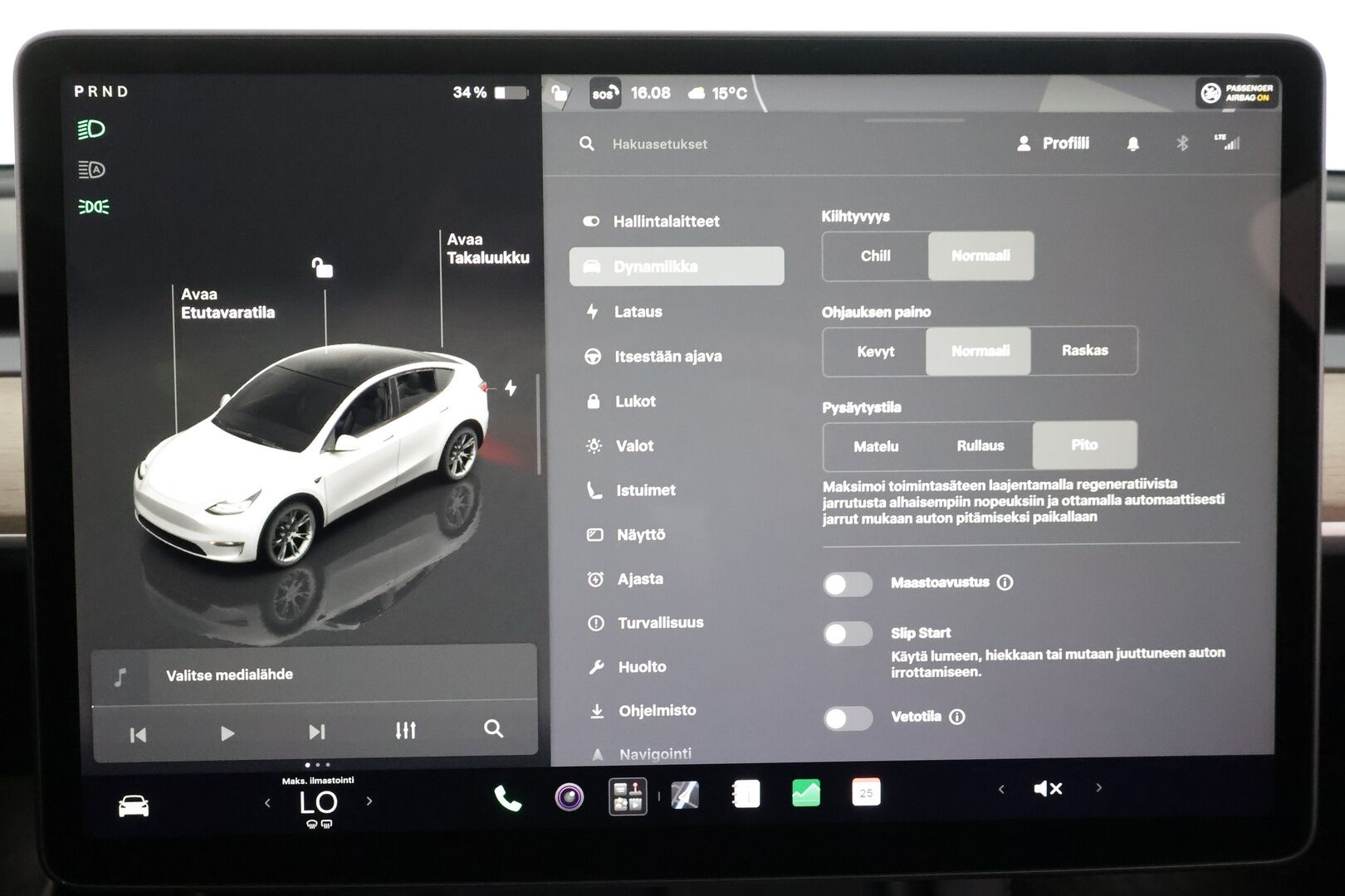 Tesla Model Y 2022 Long Range - | Koukku | ILP | Lasikatto | ACC | Matrix-LED | P.Kamera | Muistipenkki | Premium Audio | Navi | Kaistavahti | Keyless | 2x Latauskaapelit | Suomi-auto |