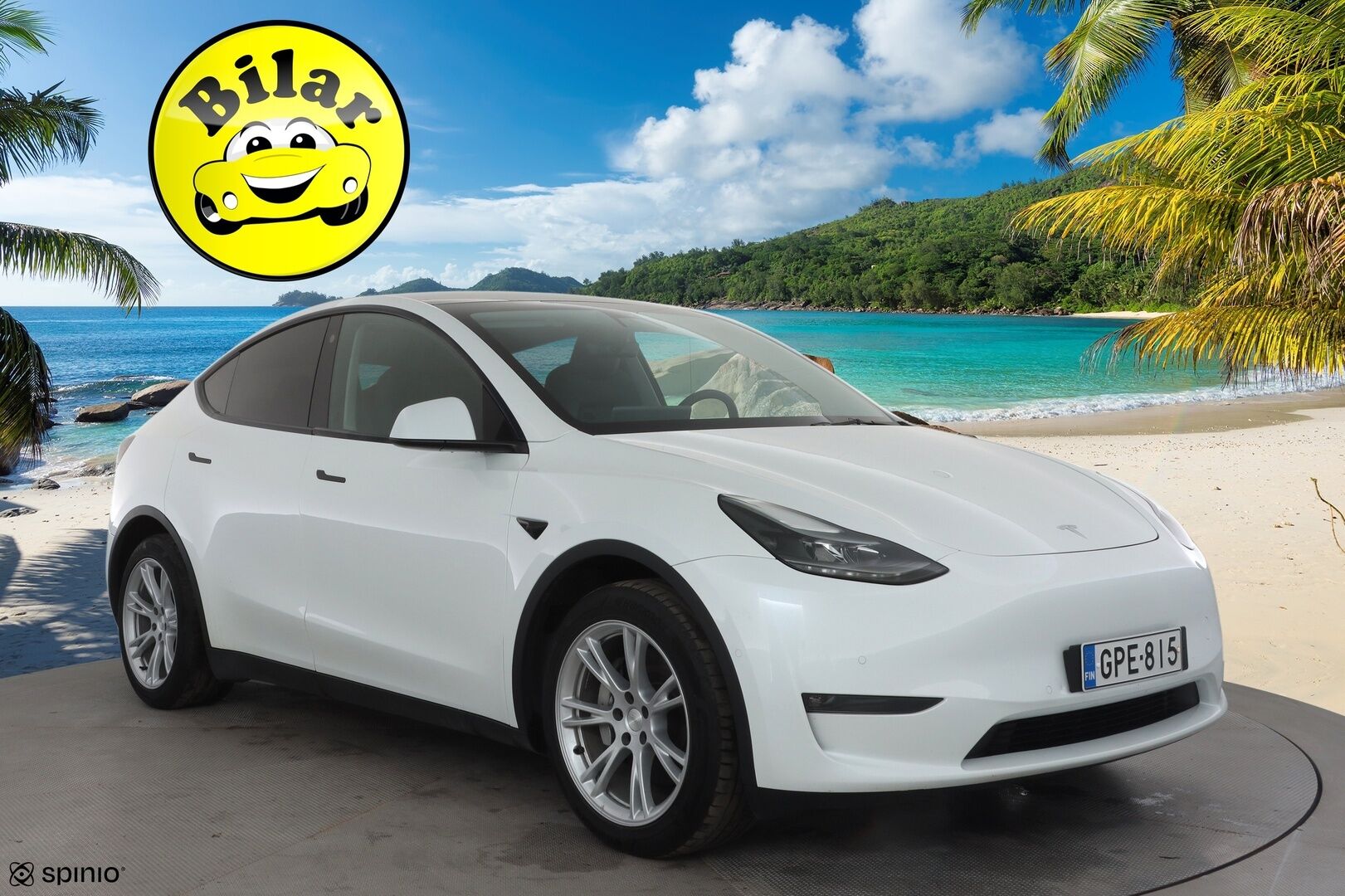 Tesla Model Y 2022 Long Range - | Koukku | ILP | Lasikatto | ACC | Matrix-LED | P.Kamera | Muistipenkki | Premium Audio | Navi | Kaistavahti | Keyless | 2x Latauskaapelit | Suomi-auto |