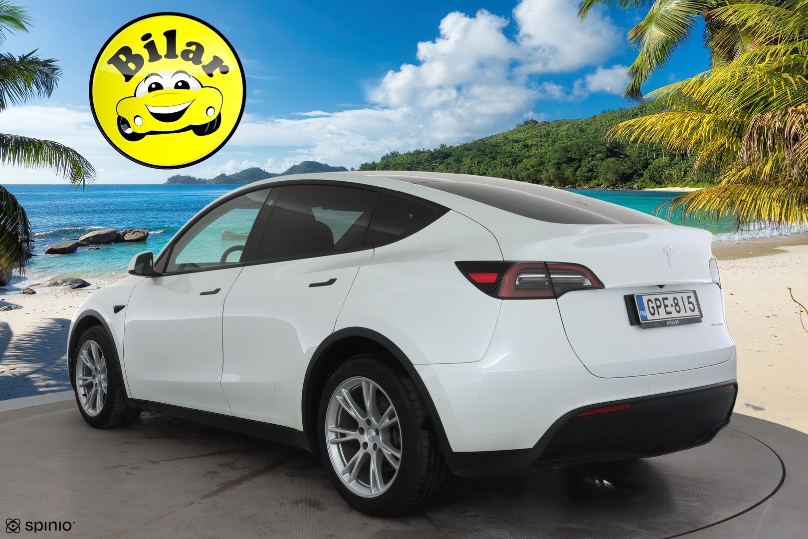 Tesla Model Y 2022 Long Range - | Koukku | ILP | Lasikatto | ACC | Matrix-LED | P.Kamera | Muistipenkki | Premium Audio | Navi | Kaistavahti | Keyless | 2x Latauskaapelit | Suomi-auto |