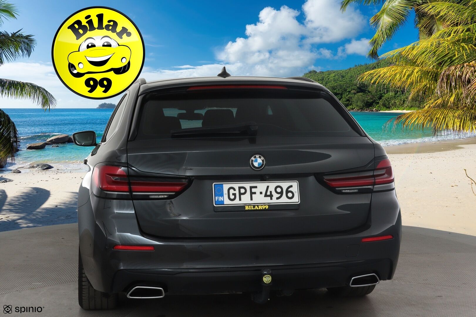 BMW 520 2022 G31 Touring 520d A xDrive MHEV *ACC / Webasto / Comfort Access / LED / Navi / Koukku / H&K / P.kamera* - 1.Om Suomi-auto / Kahdet renkaat aluvanteilla