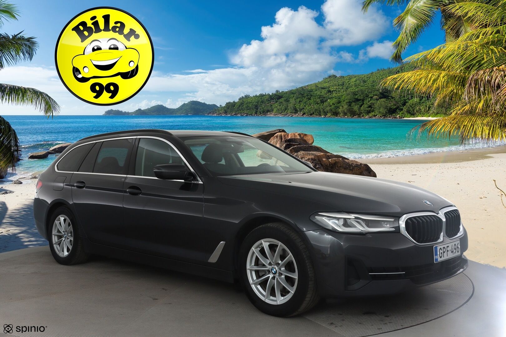BMW 520 2022 G31 Touring 520d A xDrive MHEV *ACC / Webasto / Comfort Access / LED / Navi / Koukku / H&K / P.kamera* - 1.Om Suomi-auto / Kahdet renkaat aluvanteilla