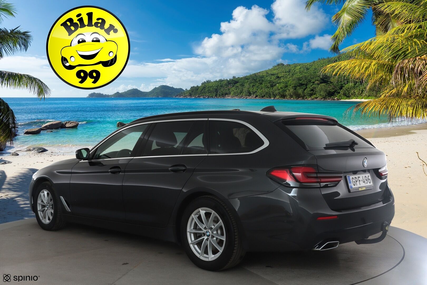 BMW 520 2022 G31 Touring 520d A xDrive MHEV *ACC / Webasto / Comfort Access / LED / Navi / Koukku / H&K / P.kamera* - 1.Om Suomi-auto / Kahdet renkaat aluvanteilla