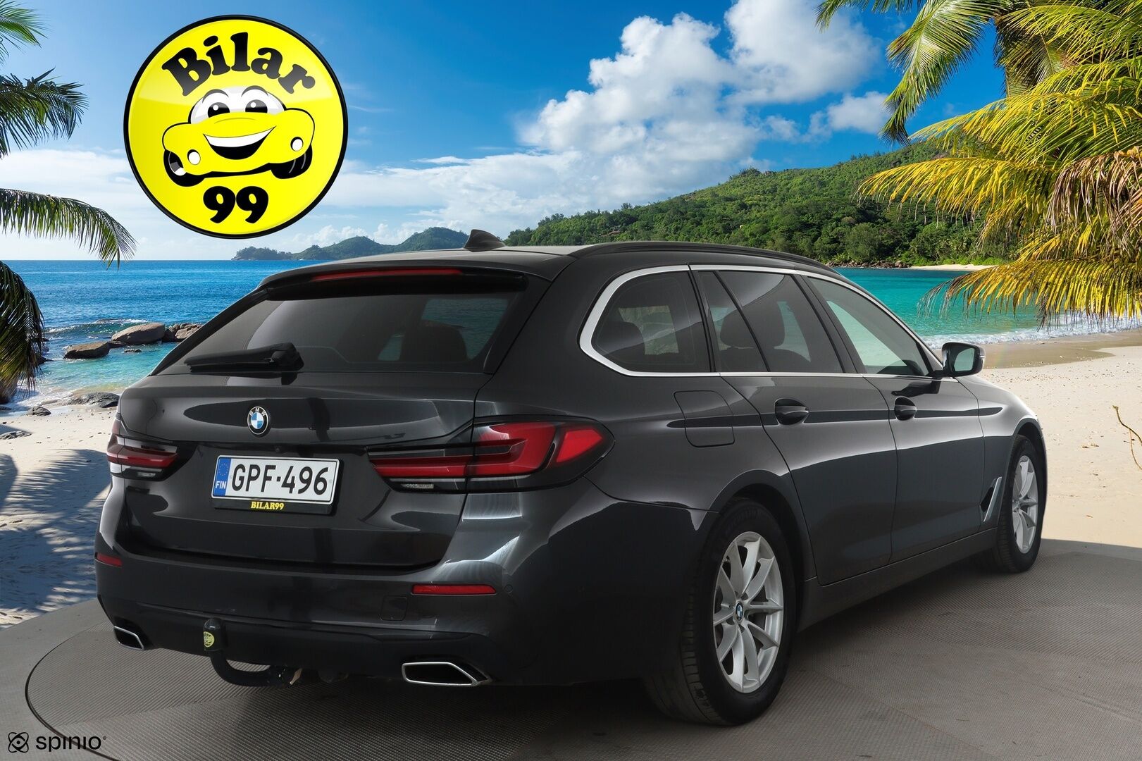 BMW 520 2022 G31 Touring 520d A xDrive MHEV *ACC / Webasto / Comfort Access / LED / Navi / Koukku / H&K / P.kamera* - 1.Om Suomi-auto / Kahdet renkaat aluvanteilla