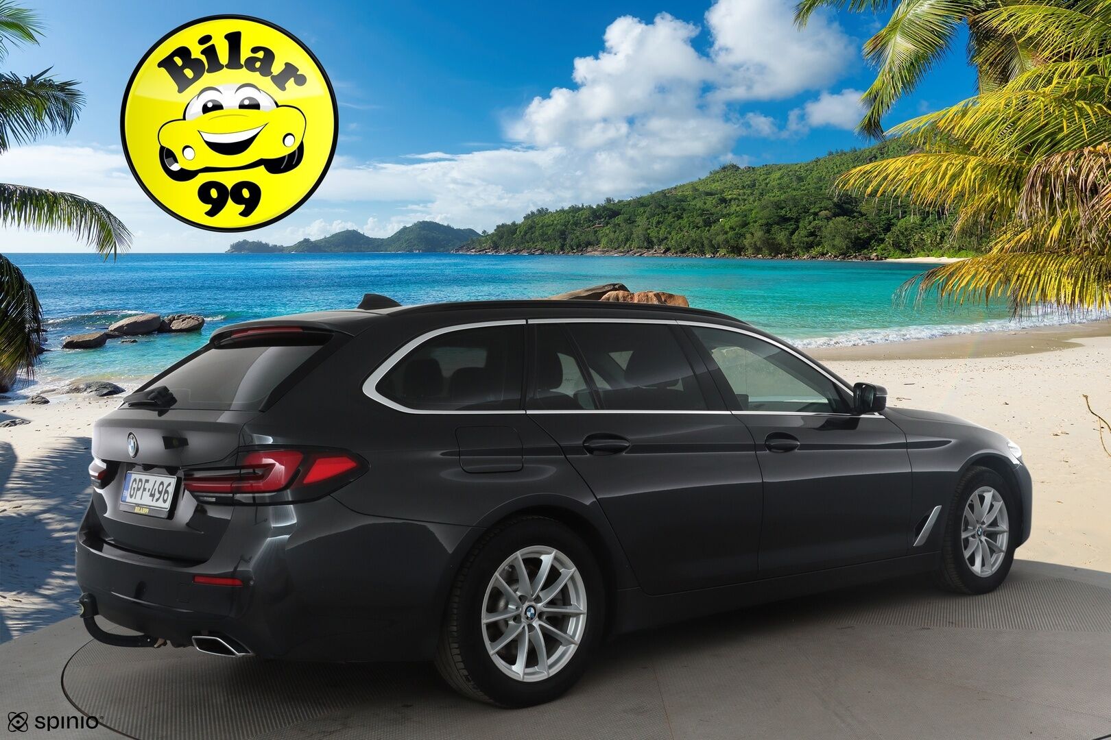 BMW 520 2022 G31 Touring 520d A xDrive MHEV *ACC / Webasto / Comfort Access / LED / Navi / Koukku / H&K / P.kamera* - 1.Om Suomi-auto / Kahdet renkaat aluvanteilla