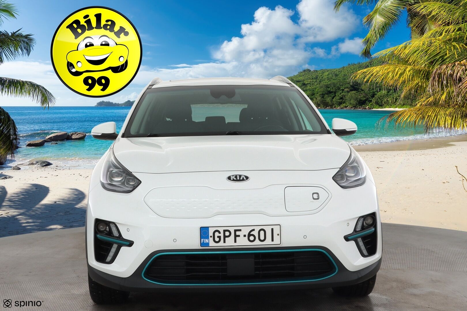 Kia Niro Electric 2019 Business Luxury 64 kWh 204 hv * ACC / P.kamera / ILP / Lasikattoluukku / JBL / Muistipenkki / Navi / Ilmastoidut nahat * - Akku kuntotarkastettu / Kahdet renkaat aluvanteilla / Merkkihuollettu