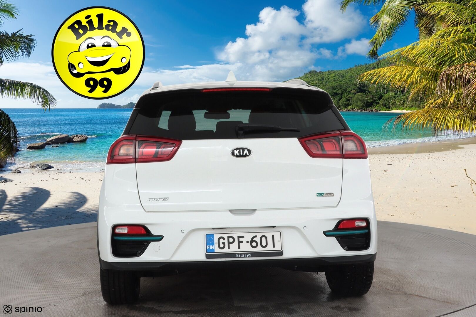 Kia Niro Electric 2019 Business Luxury 64 kWh 204 hv * ACC / P.kamera / ILP / Lasikattoluukku / JBL / Muistipenkki / Navi / Ilmastoidut nahat * - Akku kuntotarkastettu / Kahdet renkaat aluvanteilla / Merkkihuollettu