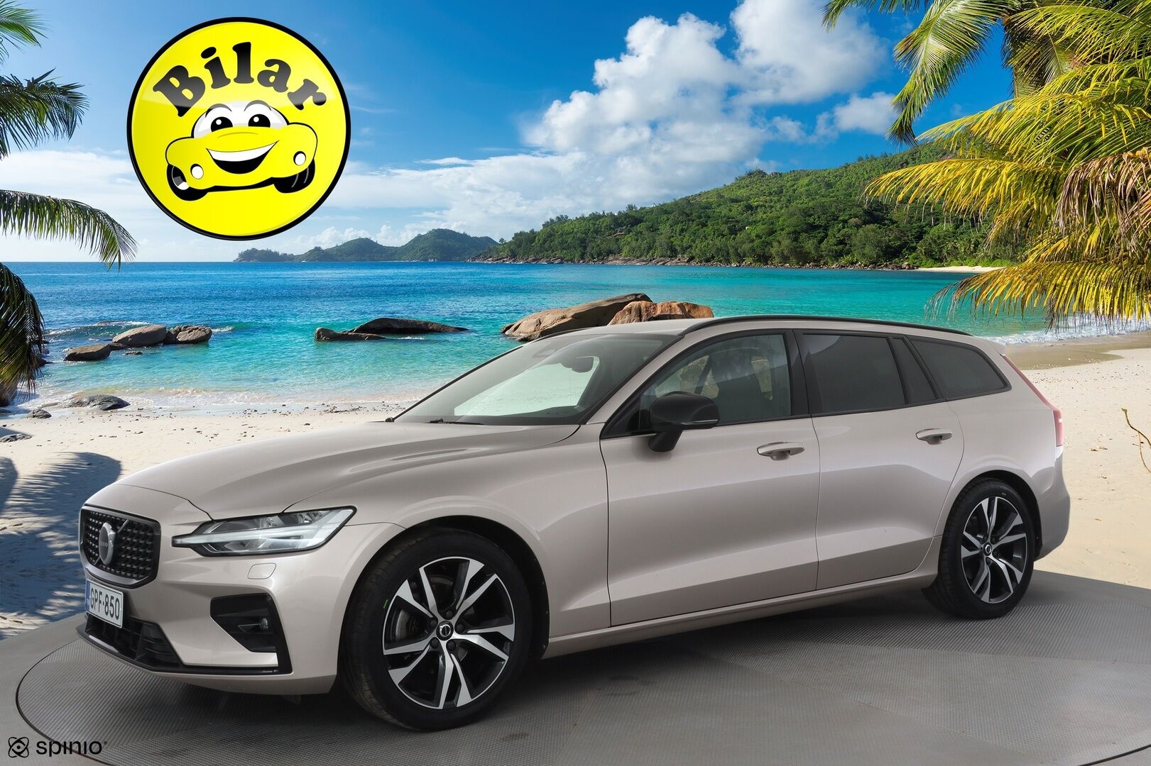 Volvo V60 2023 B4 MHEV Business Plus Dark DCT aut - | Pilot assist | Webasto | Koukku | Full-LED | High Performance Audio | Muistinahat | P.kamera | Ratinlämmitys | keyless | Apple&Android | 1.Om Suomi-auto | Kahdet Renkaat |