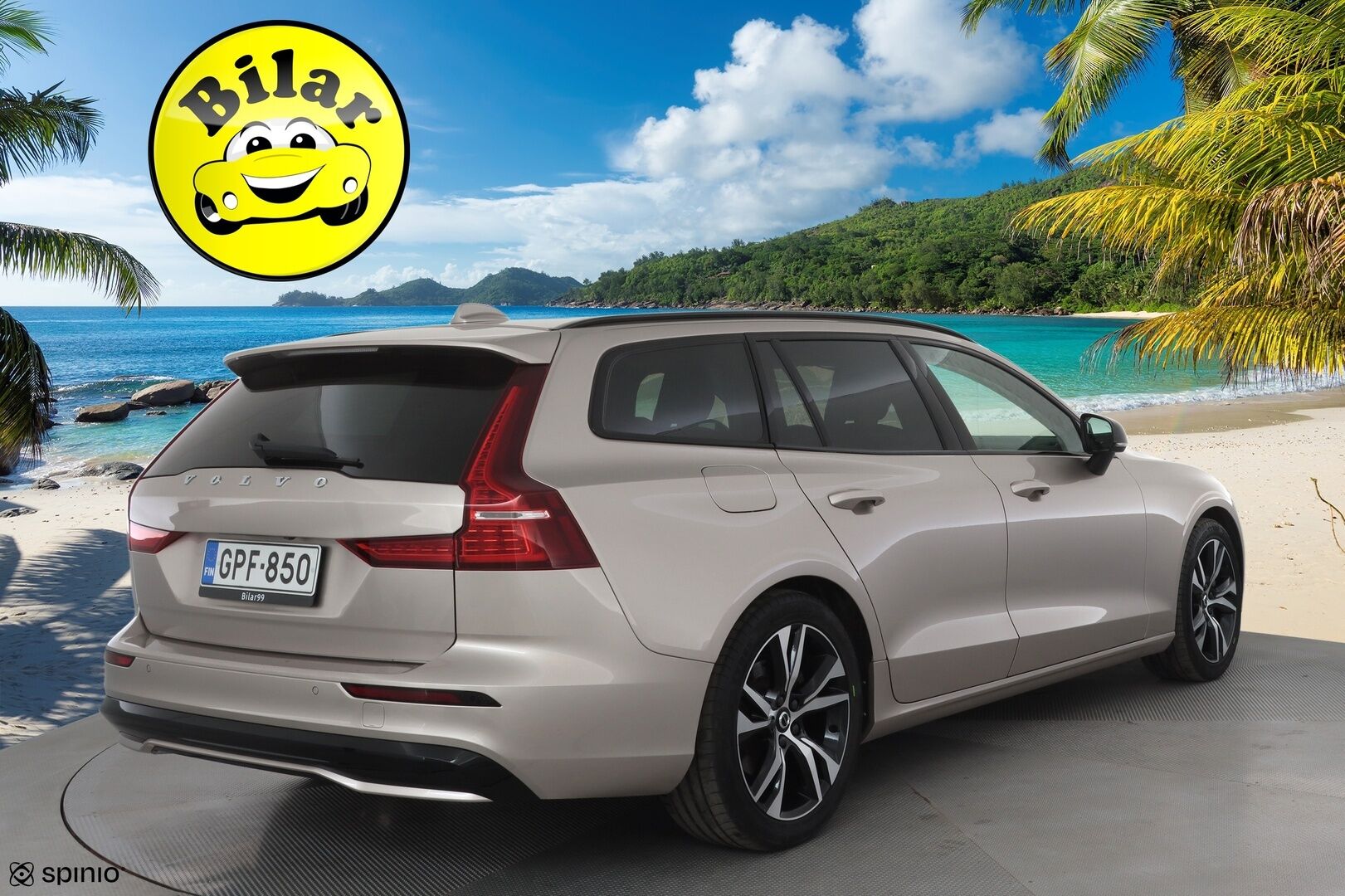 Volvo V60 2023 B4 MHEV Business Plus Dark DCT aut - | Pilot assist | Webasto | Koukku | Full-LED | High Performance Audio | Muistinahat | P.kamera | Ratinlämmitys | keyless | Apple&Android | 1.Om Suomi-auto | Kahdet Renkaat |