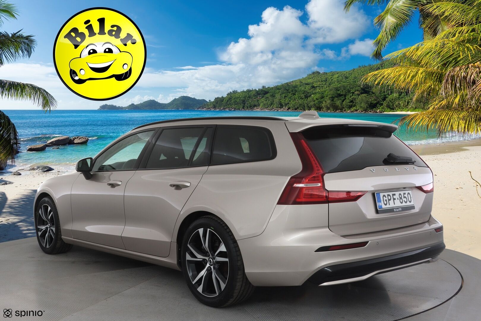 Volvo V60 2023 B4 MHEV Business Plus Dark DCT aut - | Pilot assist | Webasto | Koukku | Full-LED | High Performance Audio | Muistinahat | P.kamera | Ratinlämmitys | keyless | Apple&Android | 1.Om Suomi-auto | Kahdet Renkaat |