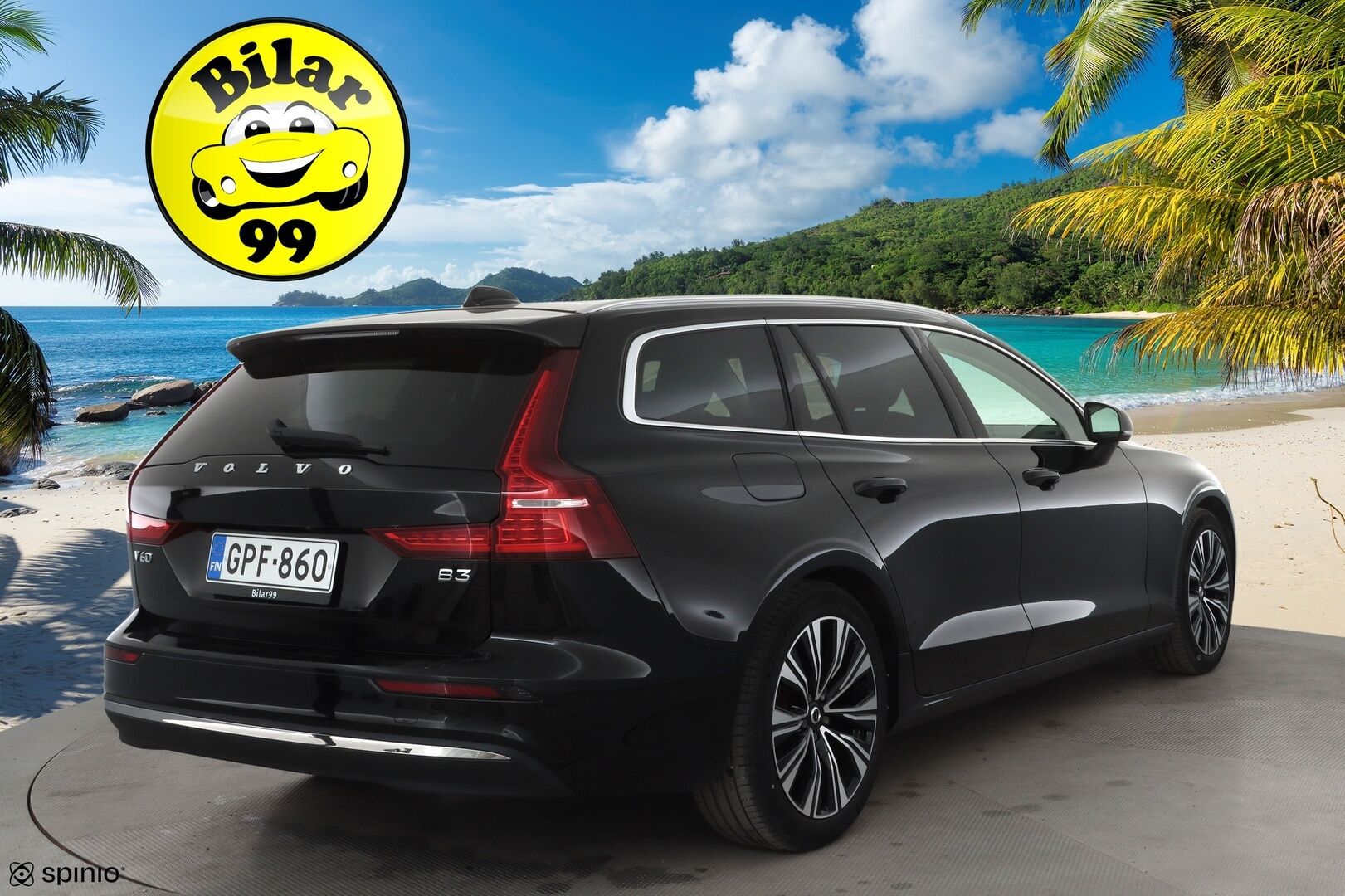 Volvo V60 2023 B3 MHEV Business Plus Bright DCT aut * Webasto / ACC / Full-LED / P.kamera / Sportnahat Muistilla / Navi / Keyless * - 1-om Suomi-auto / Kahdet renkaat aluvanteilla / Merkkihuollot - HULLUT AVAJAISHULINAT KORKOTARJOUS 3,29 %
