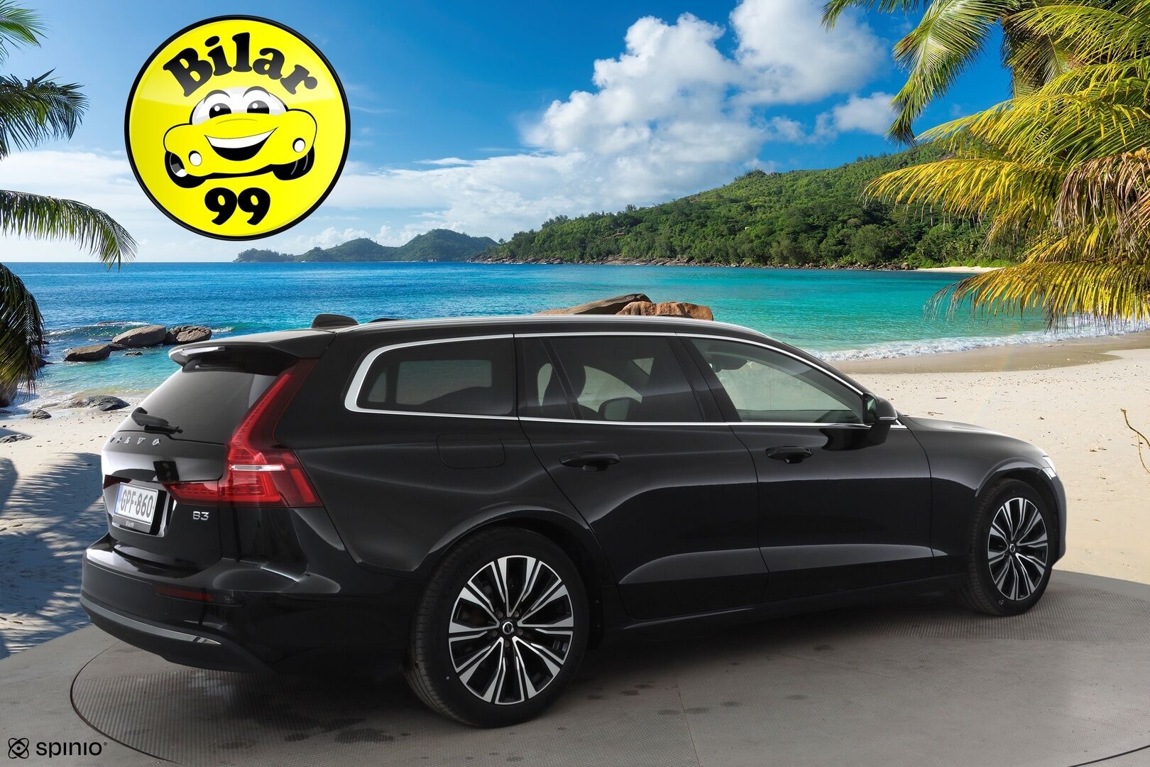 Volvo V60 2023 B3 MHEV Business Plus Bright DCT aut * Webasto / ACC / Full-LED / P.kamera / Sportnahat Muistilla / Navi / Keyless * - 1-om Suomi-auto / Kahdet renkaat aluvanteilla / Merkkihuollot - HULLUT AVAJAISHULINAT KORKOTARJOUS 3,29 %