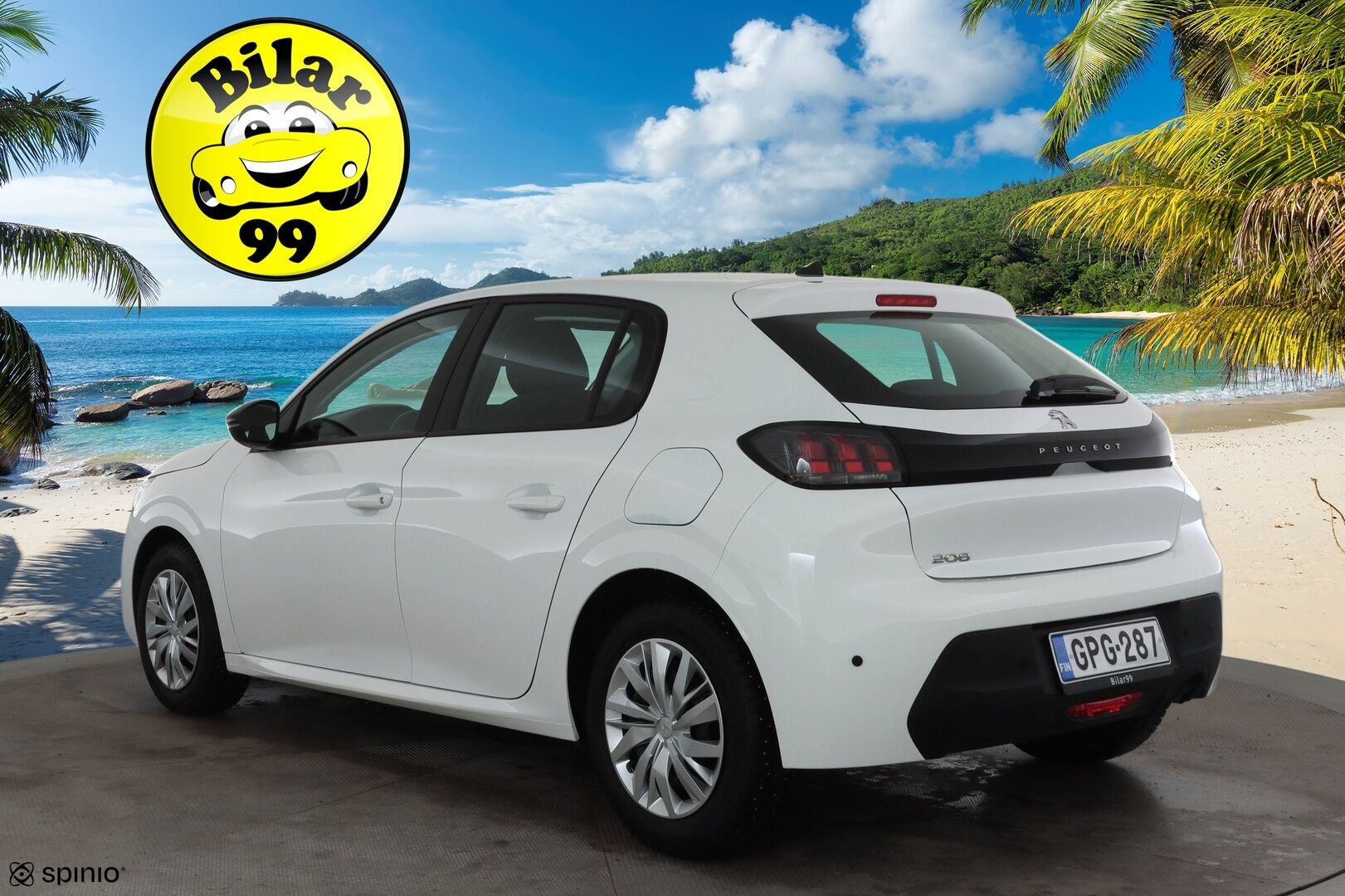 Peugeot 208 2023 Active PureTech 75 * 1-om Suomi-auto / Vakkari / Bluetooth / AC / Kaistavahti / Kahdet renkaat *