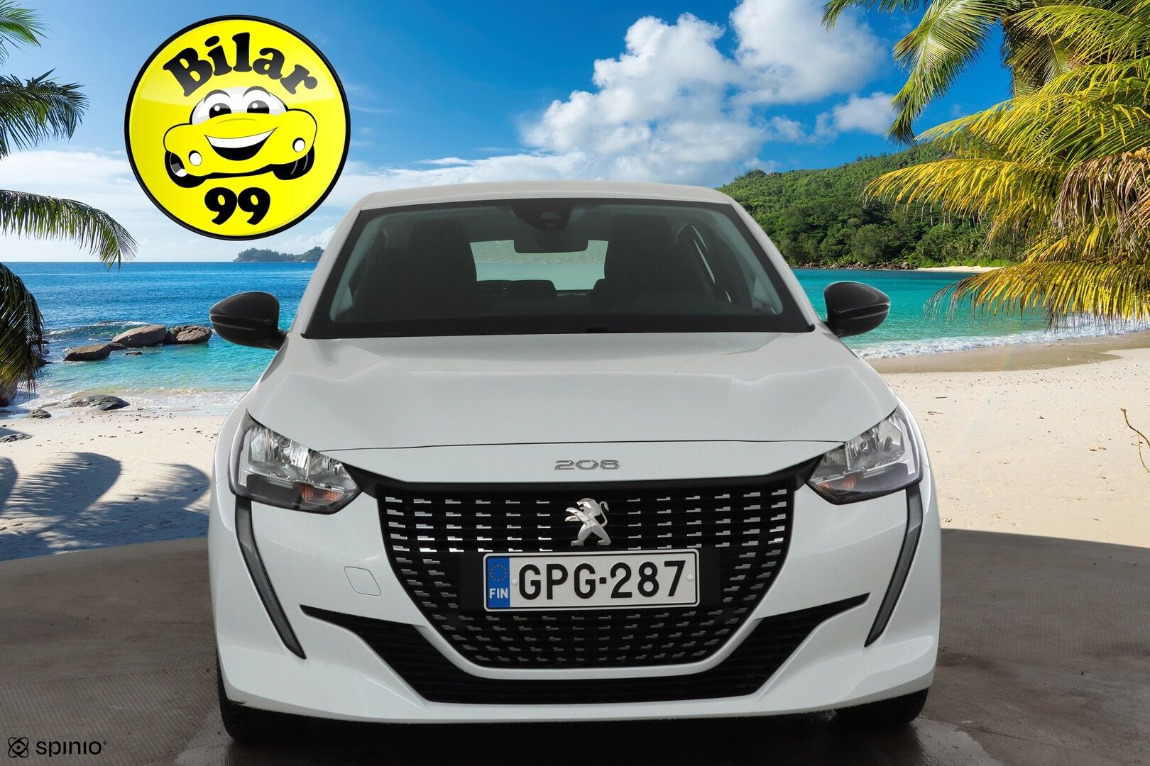 Peugeot 208 2023 Active PureTech 75 * 1-om Suomi-auto / Vakkari / Bluetooth / AC / Kaistavahti / Kahdet renkaat *