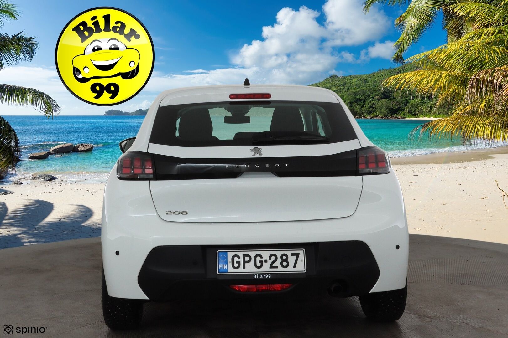 Peugeot 208 2023 Active PureTech 75 * 1-om Suomi-auto / Vakkari / Bluetooth / AC / Kaistavahti / Kahdet renkaat *