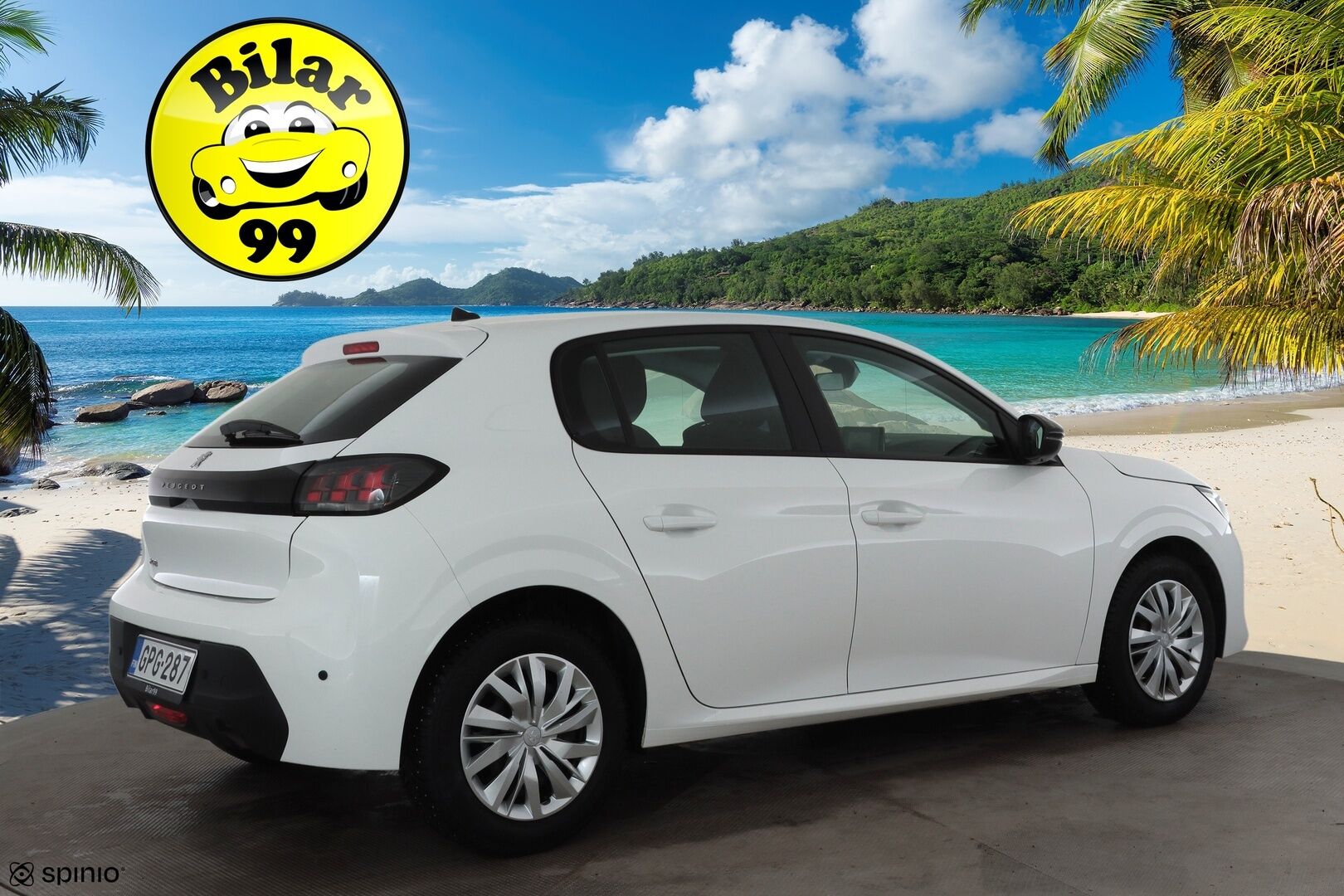 Peugeot 208 2023 Active PureTech 75 * 1-om Suomi-auto / Vakkari / Bluetooth / AC / Kaistavahti / Kahdet renkaat *