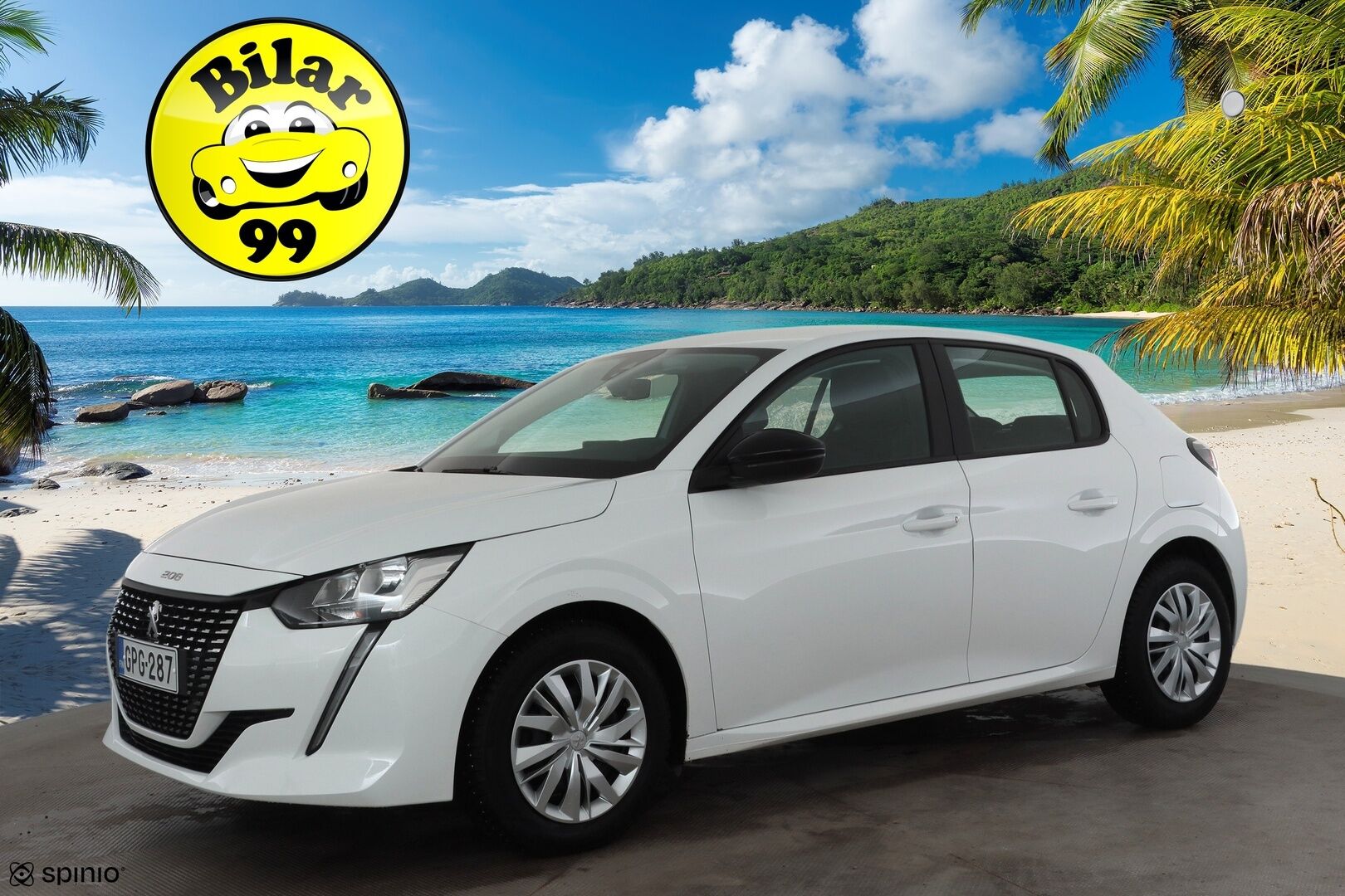 Peugeot 208 2023 Active PureTech 75 * 1-om Suomi-auto / Vakkari / Bluetooth / AC / Kaistavahti / Kahdet renkaat *