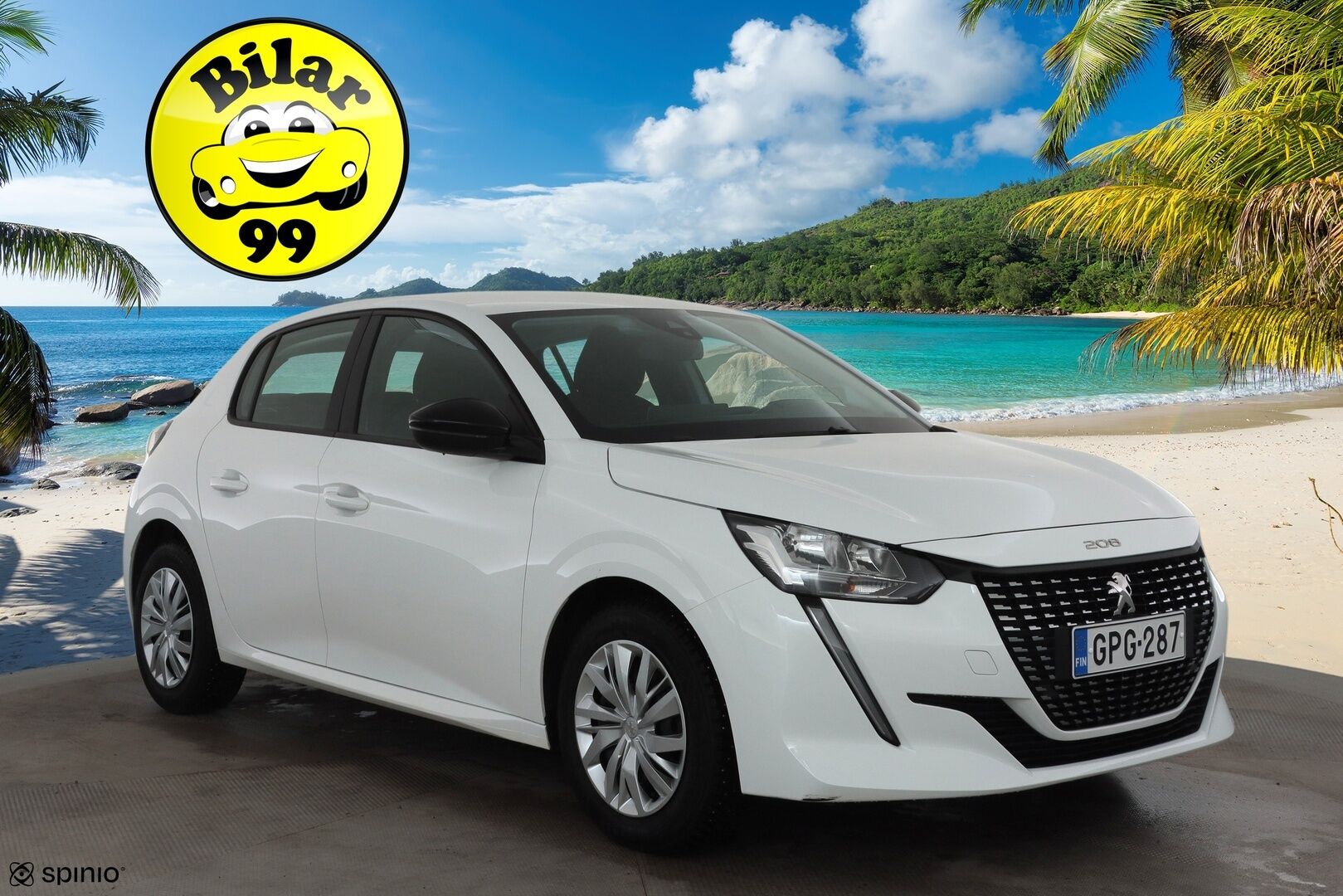 Peugeot 208 2023 Active PureTech 75 * 1-om Suomi-auto / Vakkari / Bluetooth / AC / Kaistavahti / Kahdet renkaat *