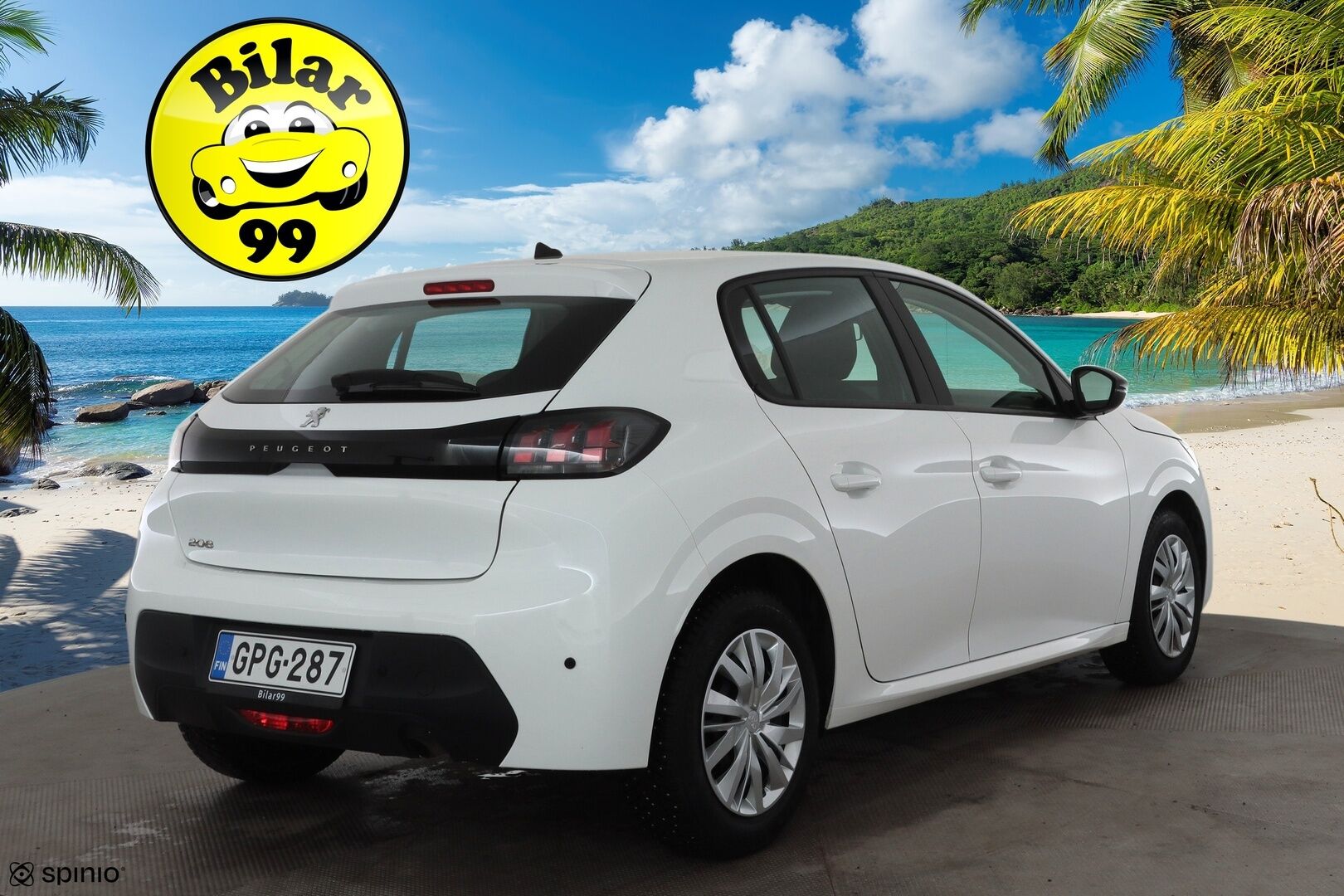 Peugeot 208 2023 Active PureTech 75 * 1-om Suomi-auto / Vakkari / Bluetooth / AC / Kaistavahti / Kahdet renkaat *