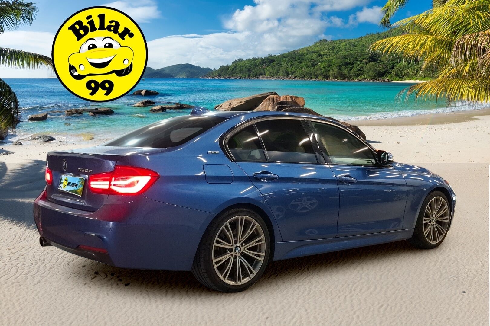 BMW 330 2016 3-sarja F30 Sedan 330e A Business M Sport / H&K / Adapt.vak / Kattoikkuna / Comfort access - Huippuvarusteltu! / Nahat / 