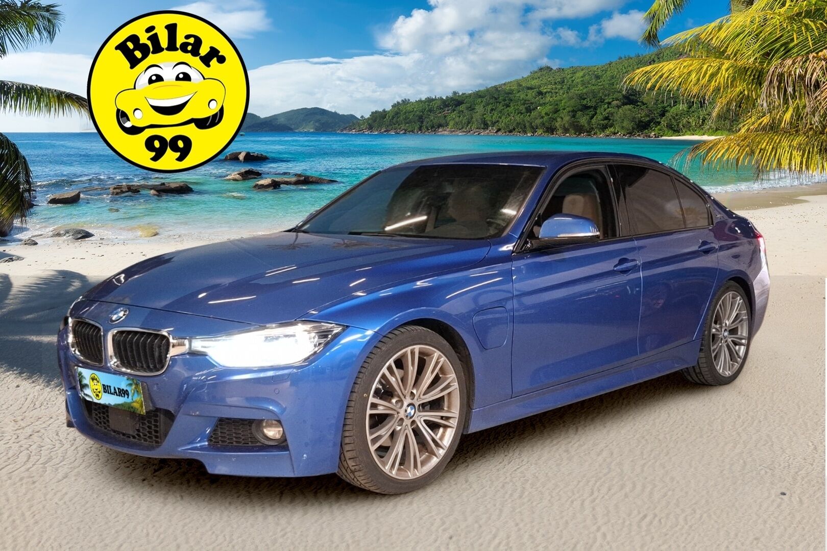 BMW 330 2016 3-sarja F30 Sedan 330e A Business M Sport / H&K / Adapt.vak / Kattoikkuna / Comfort access - Huippuvarusteltu! / Nahat / 
