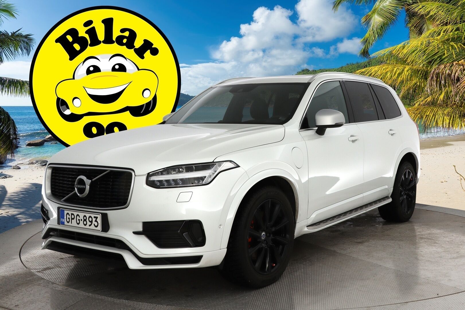 Volvo XC90 2017 T8 Twin Engine AWD R-Design aut. *ACC / Pilot Assist / HUD / B&W-äänentoisto / 7-p / Panorama / P.kamera / Full LED* - *2 Renkaat & Vanteet / Muistipenkit edessä / Kattava huoltohistoria / Uudet rengassarjat / Kotilaturi*