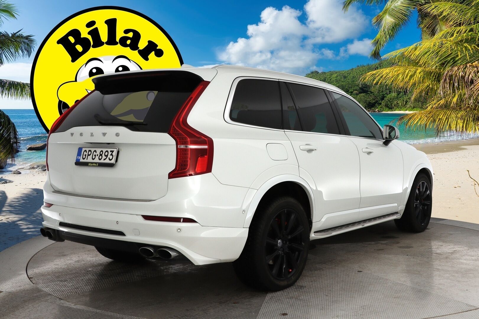 Volvo XC90 2017 T8 Twin Engine AWD R-Design aut. *ACC / Pilot Assist / HUD / B&W-äänentoisto / 7-p / Panorama / P.kamera / Full LED* - *2 Renkaat & Vanteet / Muistipenkit edessä / Kattava huoltohistoria / Uudet rengassarjat / Kotilaturi*