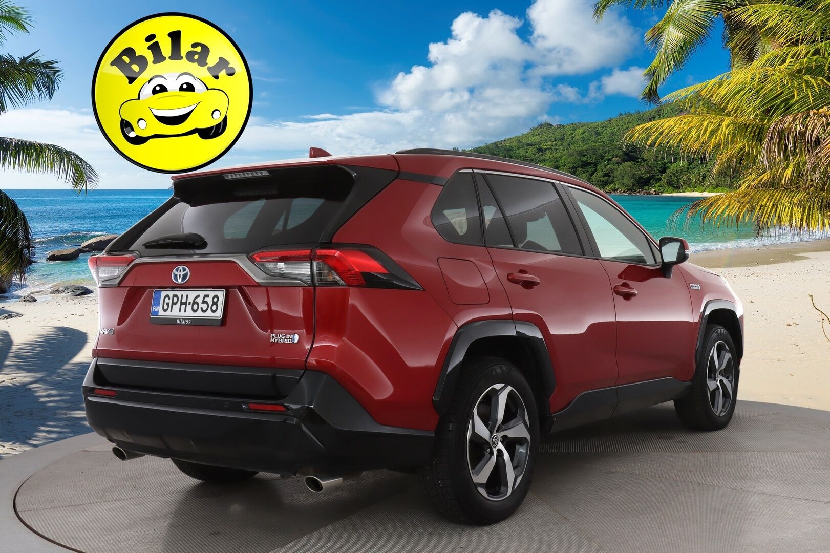 Toyota RAV4 PLUG-IN 2021 Hybrid 2,5 AWD-i Active - | Adapt. Cruise | P.Kamera | Puolinahat | Sähköiset Penkit | Keyless | 