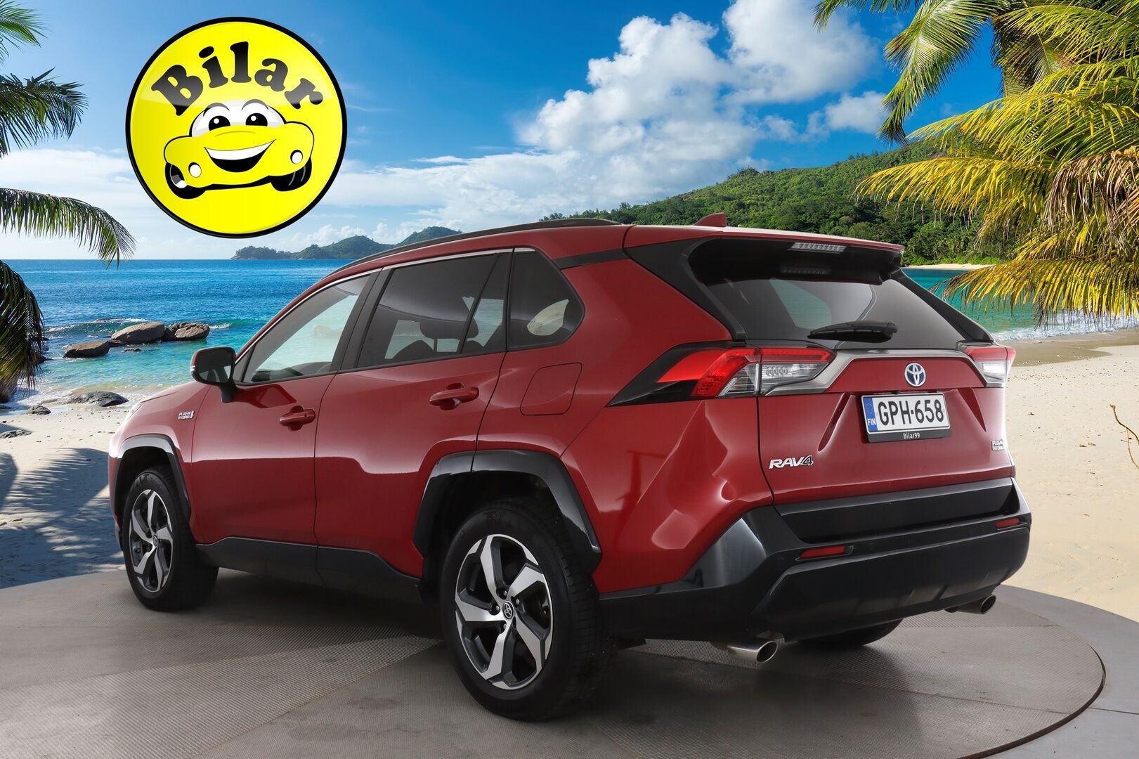 Toyota RAV4 PLUG-IN 2021 Hybrid 2,5 AWD-i Active - | Adapt. Cruise | P.Kamera | Puolinahat | Sähköiset Penkit | Keyless | 