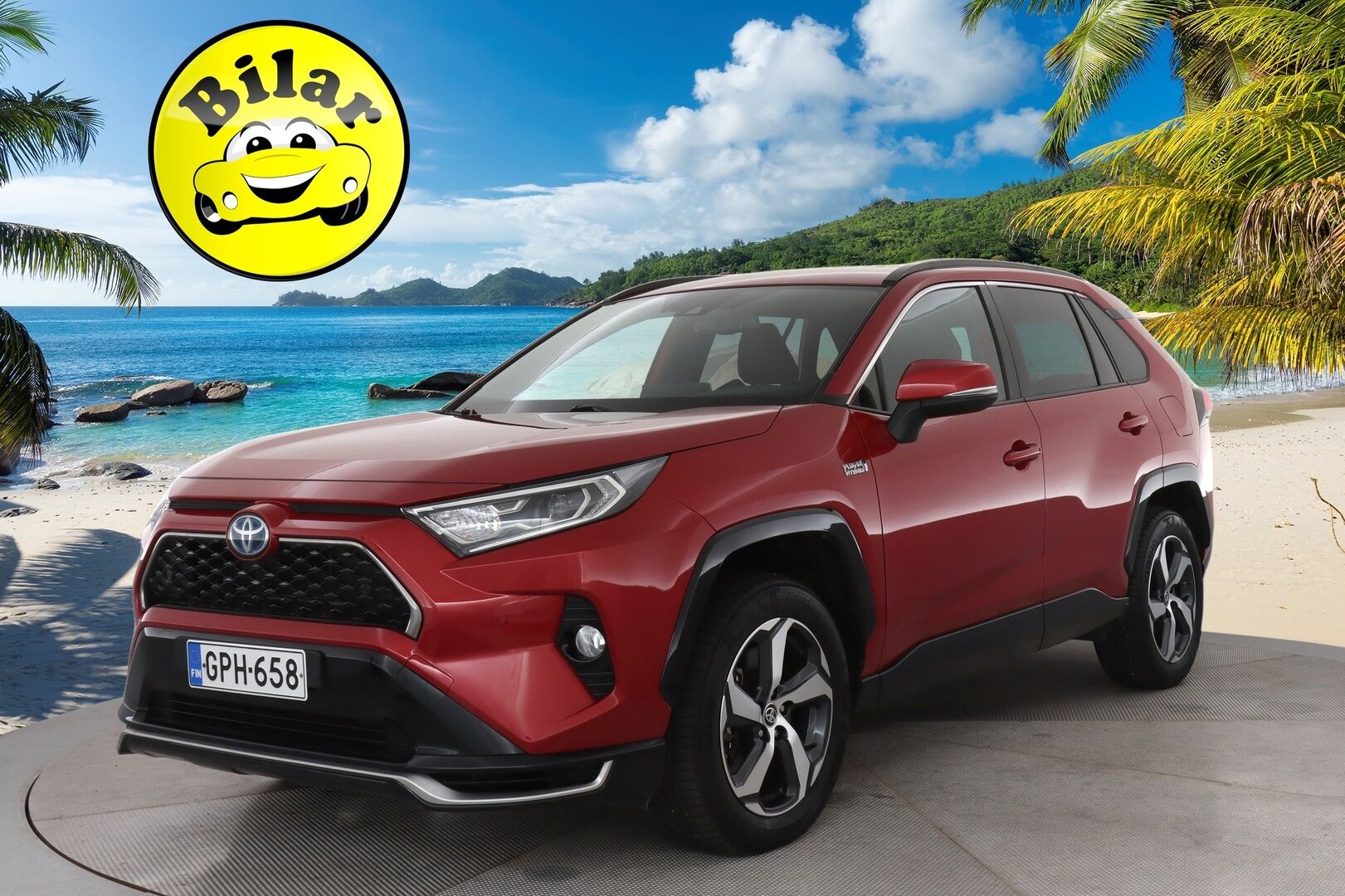Toyota RAV4 PLUG-IN 2021 Hybrid 2,5 AWD-i Active - | Adapt. Cruise | P.Kamera | Puolinahat | Sähköiset Penkit | Keyless | 