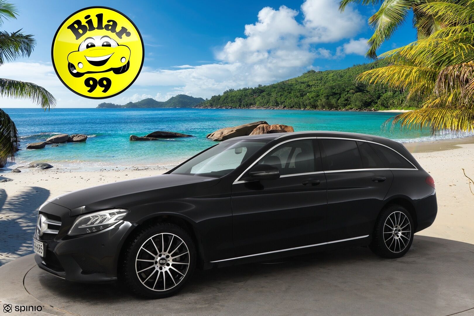 Mercedes-Benz C 2019 220 d T A Business Avantgarde * Webasto / Vetokoukku / Peruutuskamera / Puolinahat / Sporttipenkit / LED High Performance - Facelift / 2x Hyvät renkaat aluvantein / Juuri tullut Tampereelle! - HULLUT JOULUT KORKOTARJOUS 2,49% 