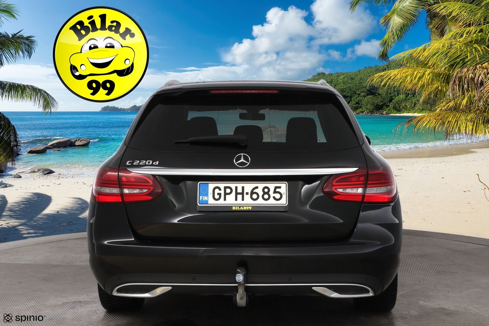 Mercedes-Benz C 2019 220 d T A Business Avantgarde * Webasto / Vetokoukku / Peruutuskamera / Puolinahat / Sporttipenkit / LED High Performance - Facelift / 2x Hyvät renkaat aluvantein / Juuri tullut Tampereelle! - HULLUT JOULUT KORKOTARJOUS 2,49% 