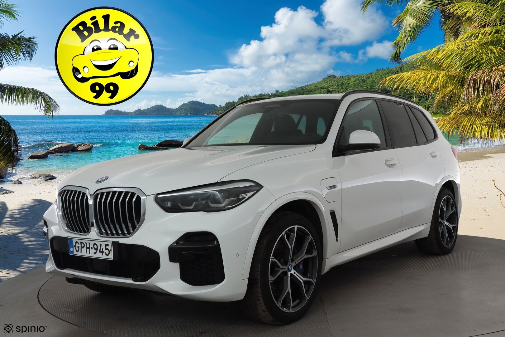 BMW X5 2022 G05 xDrive45e A Charged Edition M Sport * ACC / Adapt.LED / Koukku / Ilma-alusta / H&K / P.kamera / Muistipenkki / Sporttinahat * - 1.Om Suomi-auto / Akku kuntotarkastettu SoH 94% / Kahdet renkaat aluvanteilla / Merkkihuollettu / Juuri huollettu