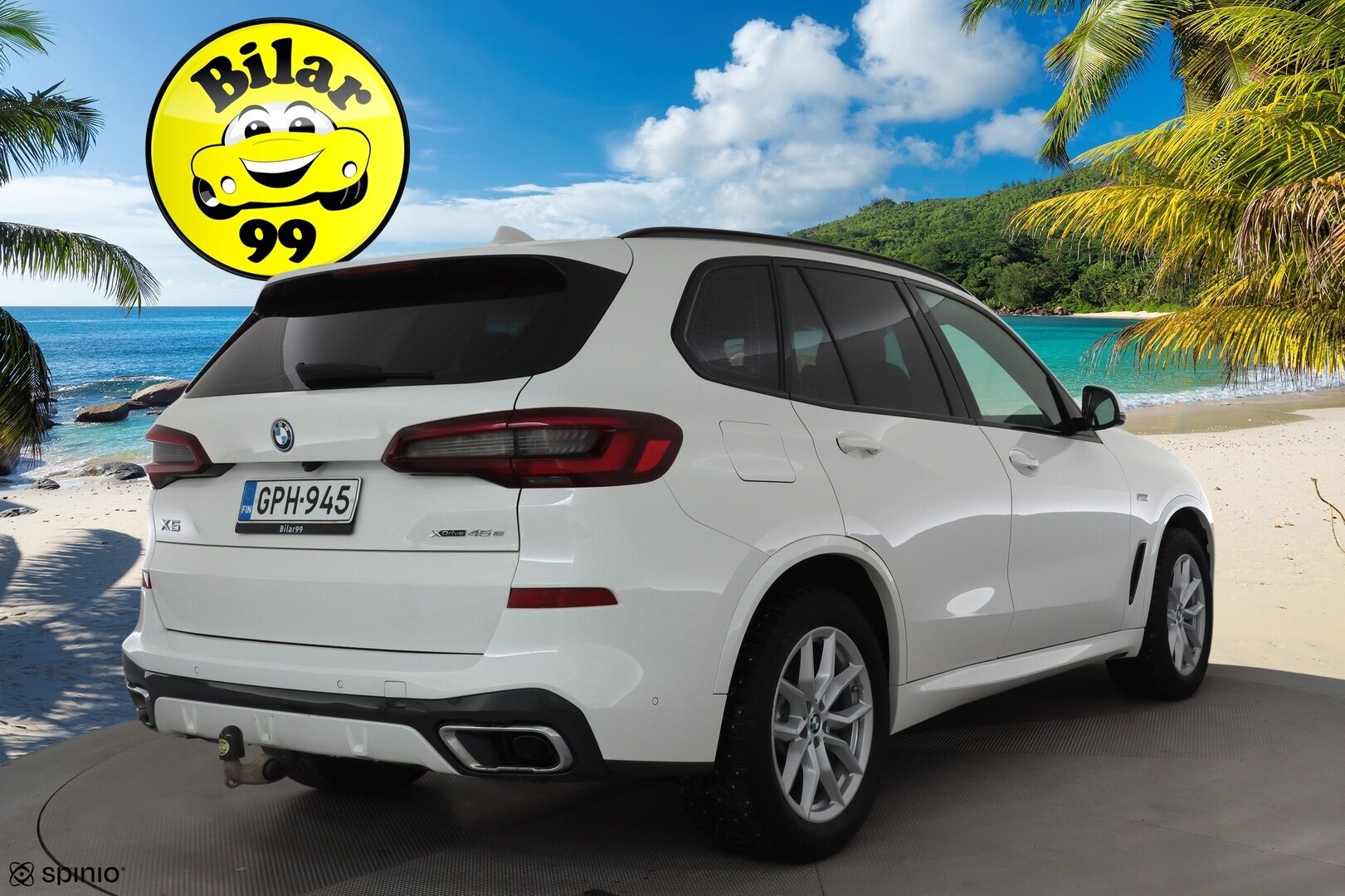 BMW X5 2022 G05 xDrive45e A Charged Edition M Sport * ACC / Adapt.LED / Koukku / Ilma-alusta / H&K / P.kamera / Muistipenkki / Sporttinahat * - 1.Om Suomi-auto / Akku kuntotarkastettu SoH 94% / Kahdet renkaat aluvanteilla / Merkkihuollettu / Juuri huollettu