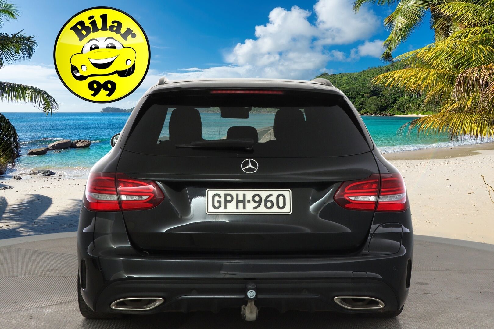 Mercedes-Benz C 2021 300 e T A Business AMG Edition EQ Power */ Night-paketti / Digimittaristo / P.kamera / Ambient / LED / Koukku / 2x renkaat /* - Näyttävä / Ilmainen kotiintoimitus / 2x renkaat - HULLUT JOULUT KORKOTARJOUS 2,49% 