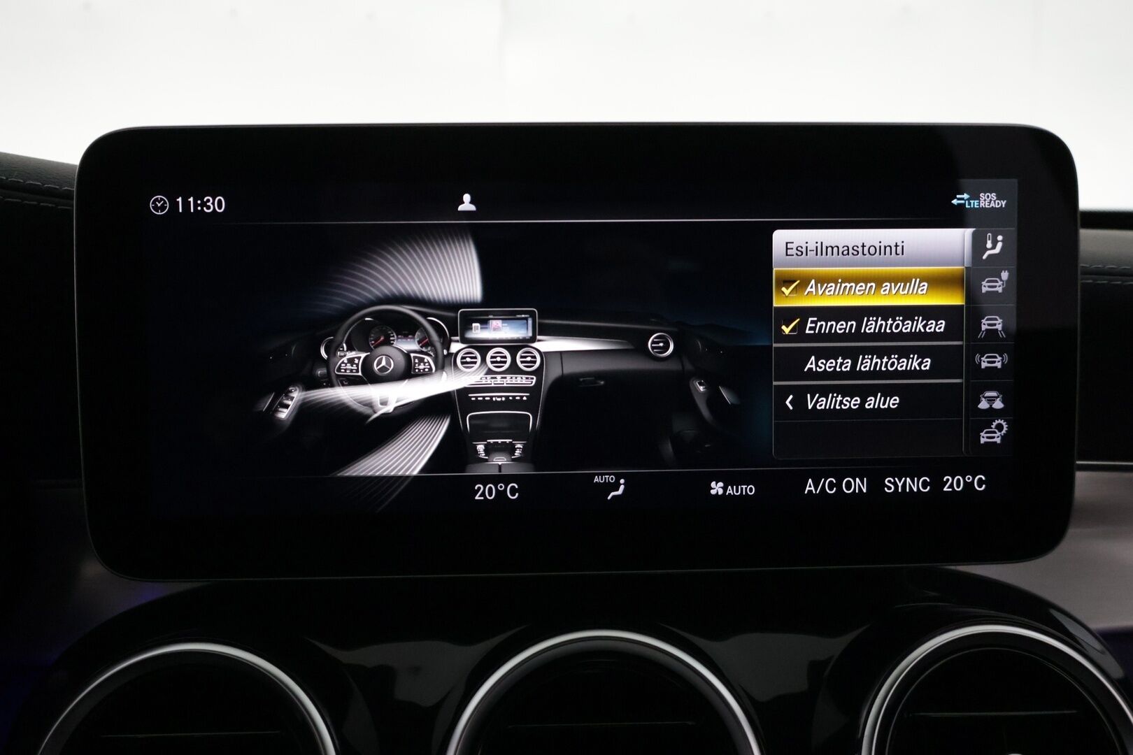 Mercedes-Benz C 2021 300 e T A Business AMG Edition EQ Power */ Night-paketti / Digimittaristo / P.kamera / Ambient / LED / Koukku / 2x renkaat /* - Näyttävä / Ilmainen kotiintoimitus / 2x renkaat - HULLUT JOULUT KORKOTARJOUS 2,49% 