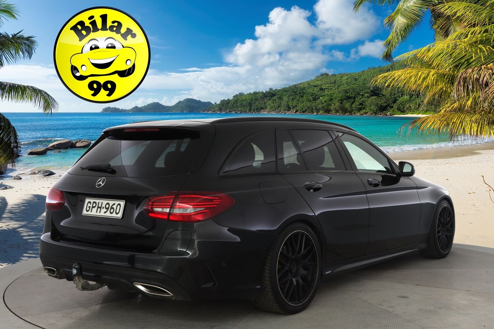 Mercedes-Benz C 2021 300 e T A Business AMG Edition EQ Power */ Night-paketti / Digimittaristo / P.kamera / Ambient / LED / Koukku / 2x renkaat /* - Näyttävä / Ilmainen kotiintoimitus / 2x renkaat - HULLUT JOULUT KORKOTARJOUS 2,49% 