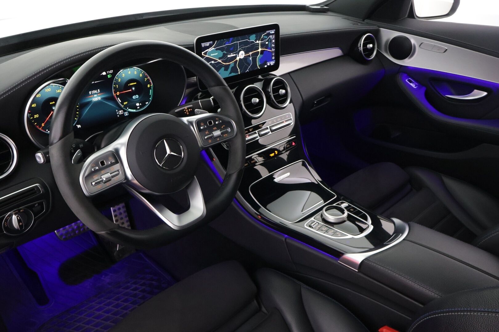 Mercedes-Benz C 2021 300 e T A Business AMG Edition EQ Power */ Night-paketti / Digimittaristo / P.kamera / Ambient / LED / Koukku / 2x renkaat /* - Näyttävä / Ilmainen kotiintoimitus / 2x renkaat - HULLUT JOULUT KORKOTARJOUS 2,49% 