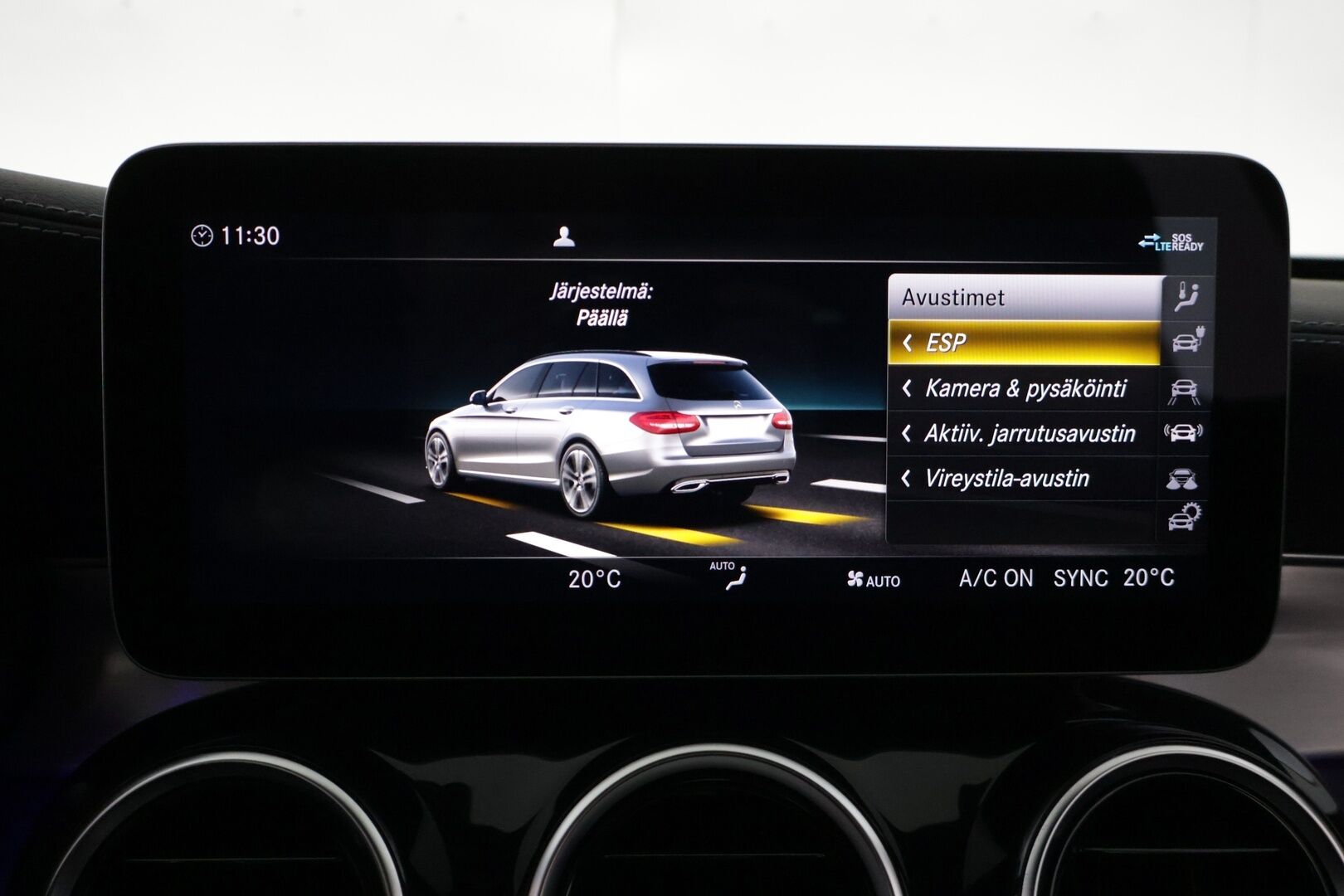 Mercedes-Benz C 2021 300 e T A Business AMG Edition EQ Power */ Night-paketti / Digimittaristo / P.kamera / Ambient / LED / Koukku / 2x renkaat /* - Näyttävä / Ilmainen kotiintoimitus / 2x renkaat - HULLUT JOULUT KORKOTARJOUS 2,49% 