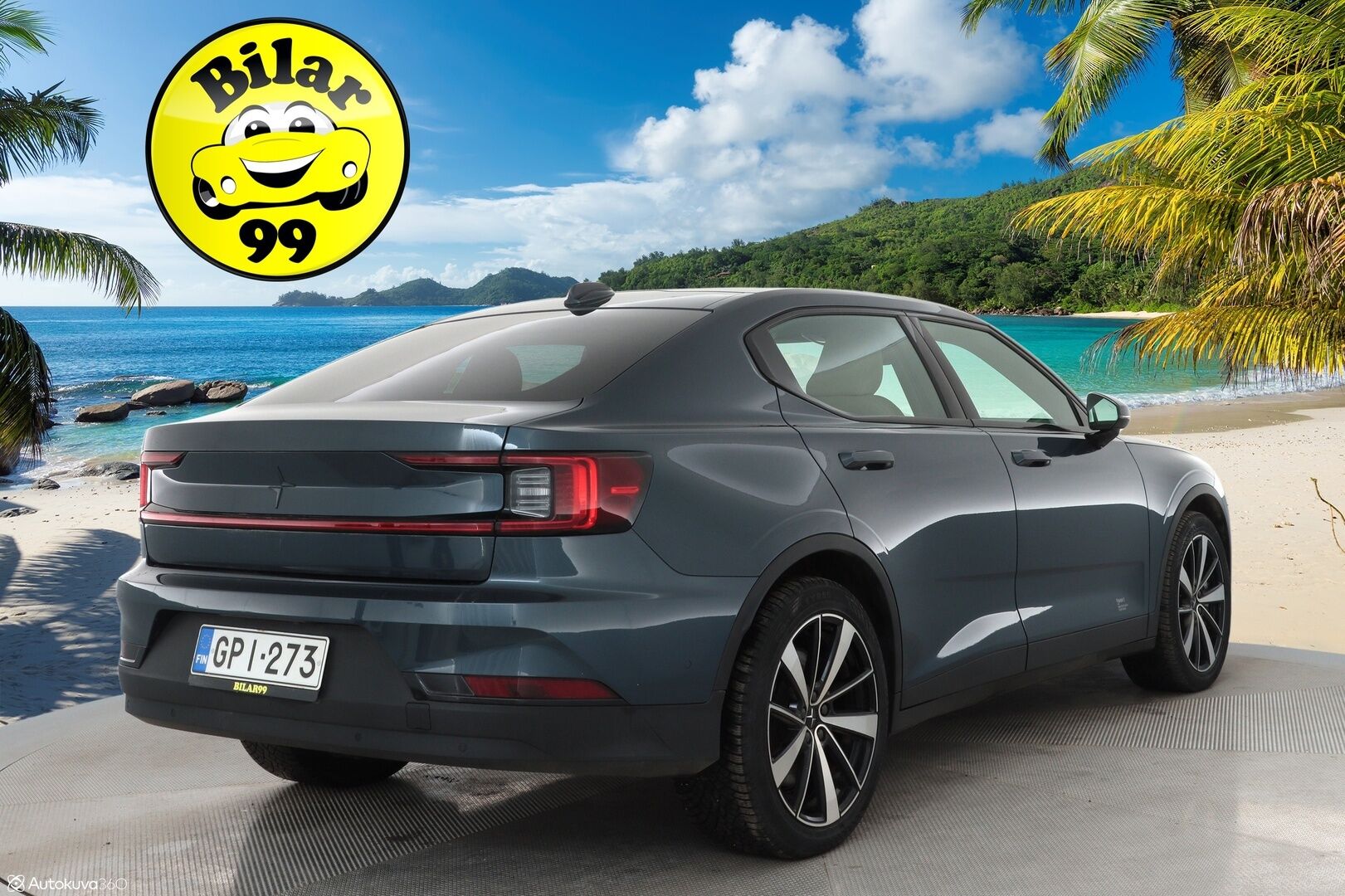 Polestar 2 2021 Launch Edition, 300kW, 78kWh * Plus&Pilot paketit / Ilmastoidut nahkapenkit / Koukku / Pixel LED / Lasikatto / 360 - 3,99 % KORKOTARJOUS TÄHÄN AUTOON - Acc / AppleCarPlay /  / 2x Avain / Blis 