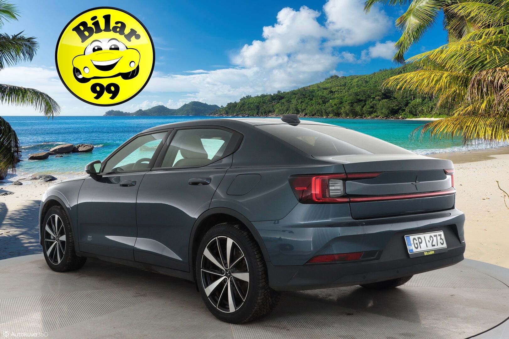 Polestar 2 2021 Launch Edition, 300kW, 78kWh * Plus&Pilot paketit / Ilmastoidut nahkapenkit / Koukku / Pixel LED / Lasikatto / 360 - 3,99 % KORKOTARJOUS TÄHÄN AUTOON - Acc / AppleCarPlay /  / 2x Avain / Blis 