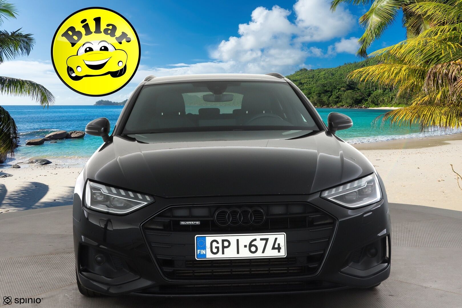Audi A4 2023 Avant Business Advanced 40 TFSI 150 kW MHEV quattro S tronic - | ACC | Webasto | Puolinahat | S-Line sisäpaketti | Matrix | Digimittaristo | P.kamera | Sporttipenkit | Lämm. ratti | 1-om suomiauto | 2x renkaat aluin |