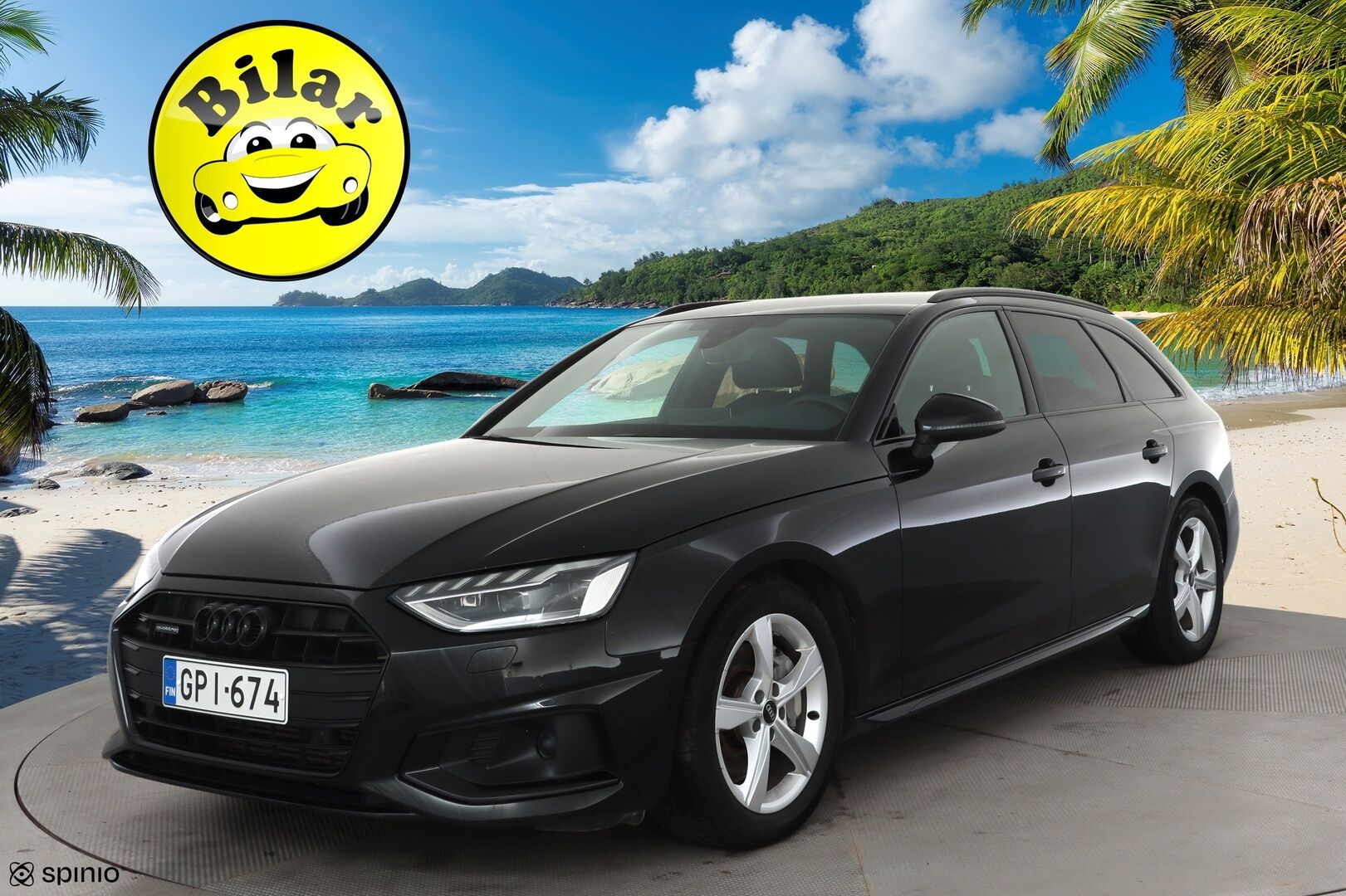 Audi A4 2023 Avant Business Advanced 40 TFSI 150 kW MHEV quattro S tronic - | ACC | Webasto | Puolinahat | S-Line sisäpaketti | Matrix | Digimittaristo | P.kamera | Sporttipenkit | Lämm. ratti | 1-om suomiauto | 2x renkaat aluin |