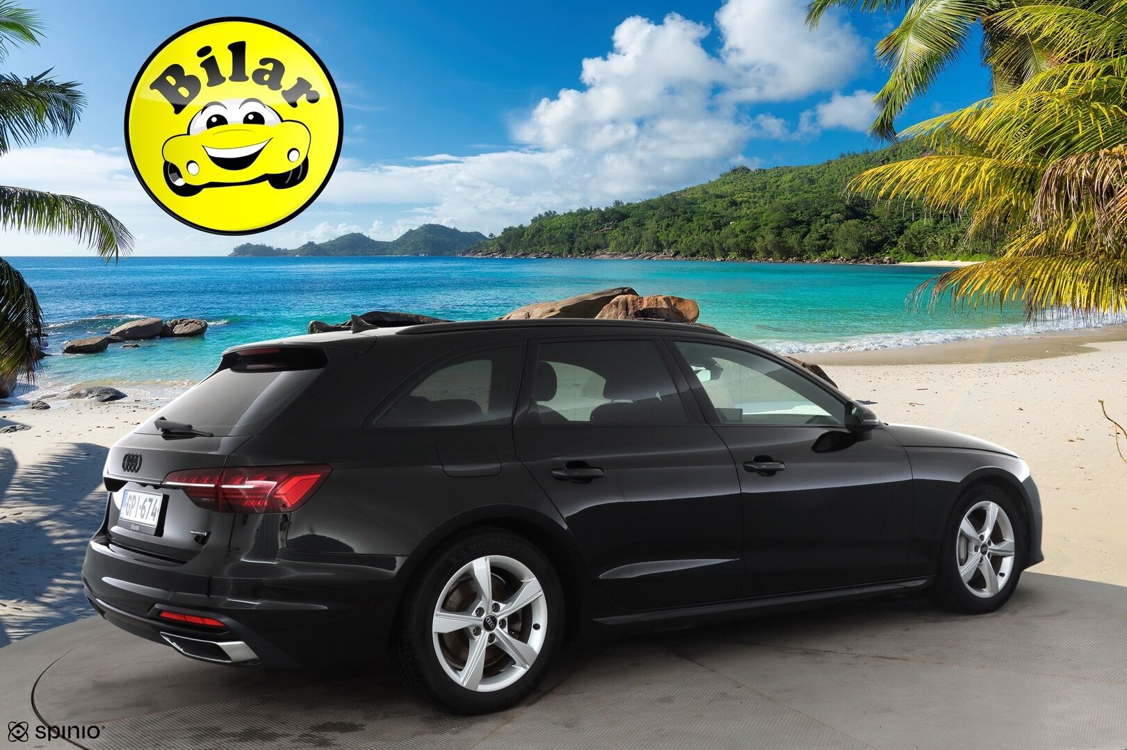 Audi A4 2023 Avant Business Advanced 40 TFSI 150 kW MHEV quattro S tronic - | ACC | Webasto | Puolinahat | S-Line sisäpaketti | Matrix | Digimittaristo | P.kamera | Sporttipenkit | Lämm. ratti | 1-om suomiauto | 2x renkaat aluin |