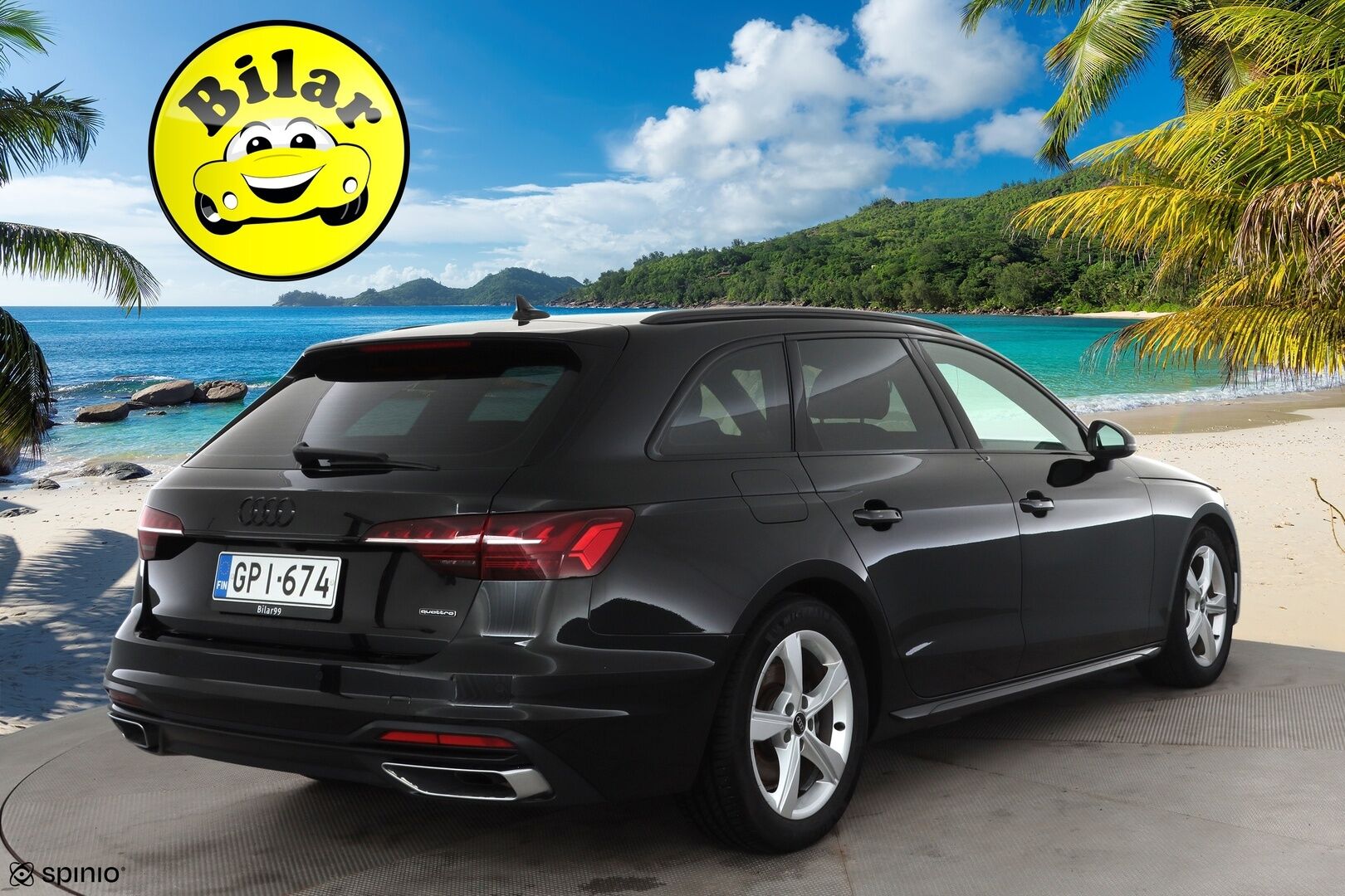 Audi A4 2023 Avant Business Advanced 40 TFSI 150 kW MHEV quattro S tronic - | ACC | Webasto | Puolinahat | S-Line sisäpaketti | Matrix | Digimittaristo | P.kamera | Sporttipenkit | Lämm. ratti | 1-om suomiauto | 2x renkaat aluin |